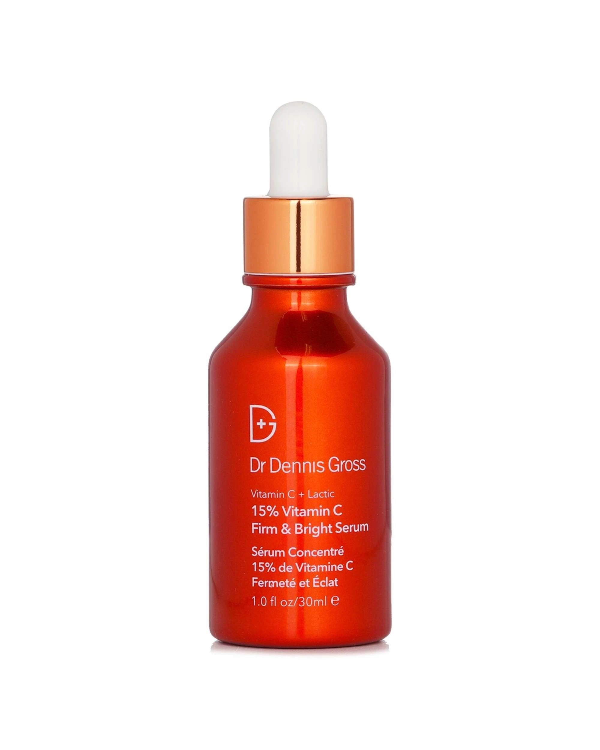 1 Dr Dennis Gross Vitamin C Lactic 15% Vitamin C Firm & Bright Serum  30ml/1oz, 1 of 3