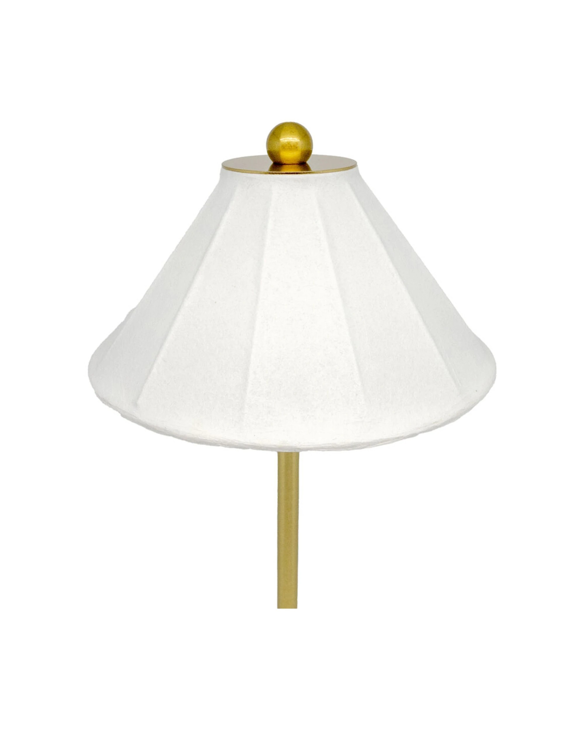 4 Boyle 2PK Rechargeable LED Table Lamp with Silk Cone Shade Battery Matte 16x16x30cm - Bronze, 4 of 9