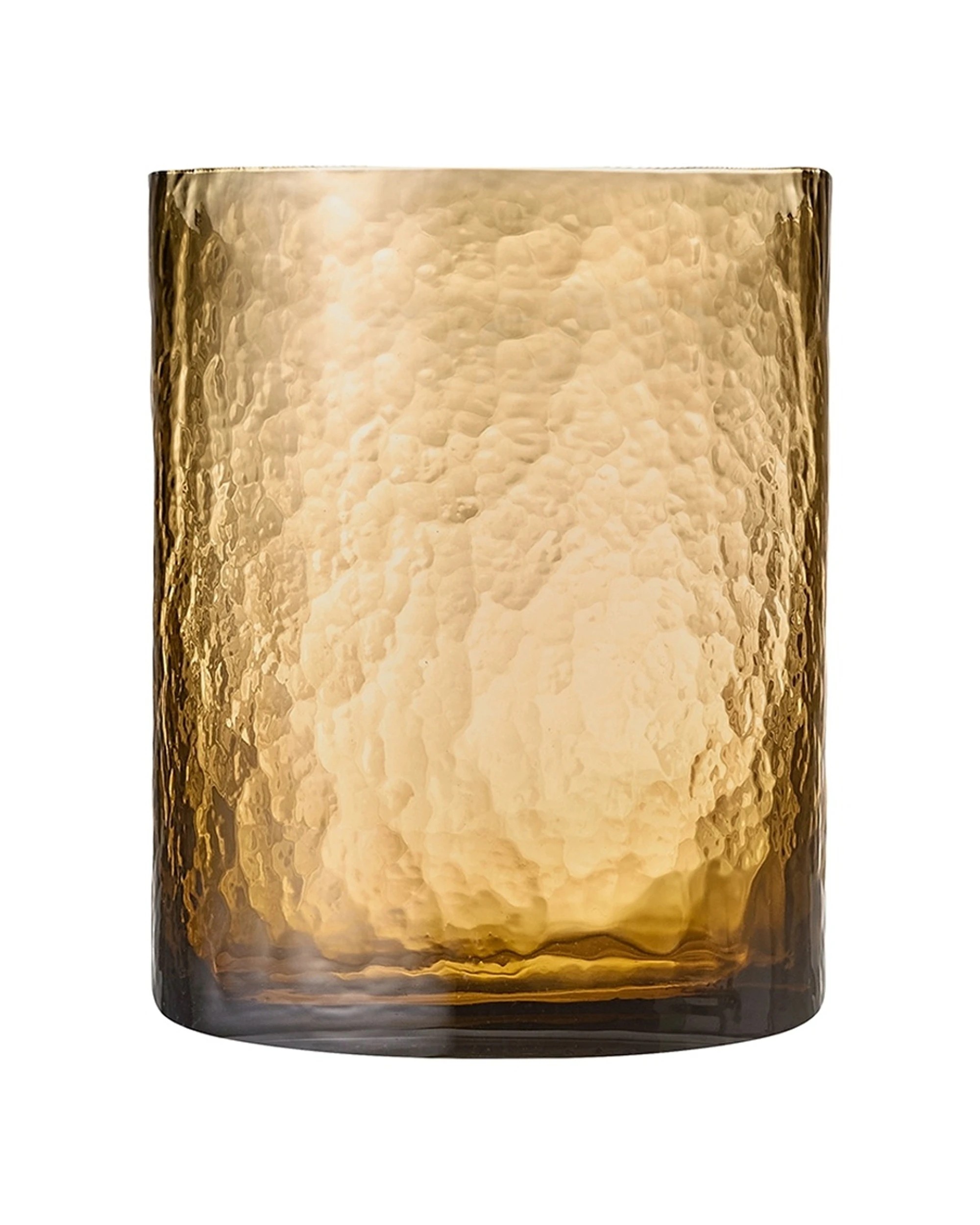 2 Ecology 4pc Equinox Textured Tumbler Glass Set 370ml Hand-Formed Sienna Warm - Orange, 2 of 4