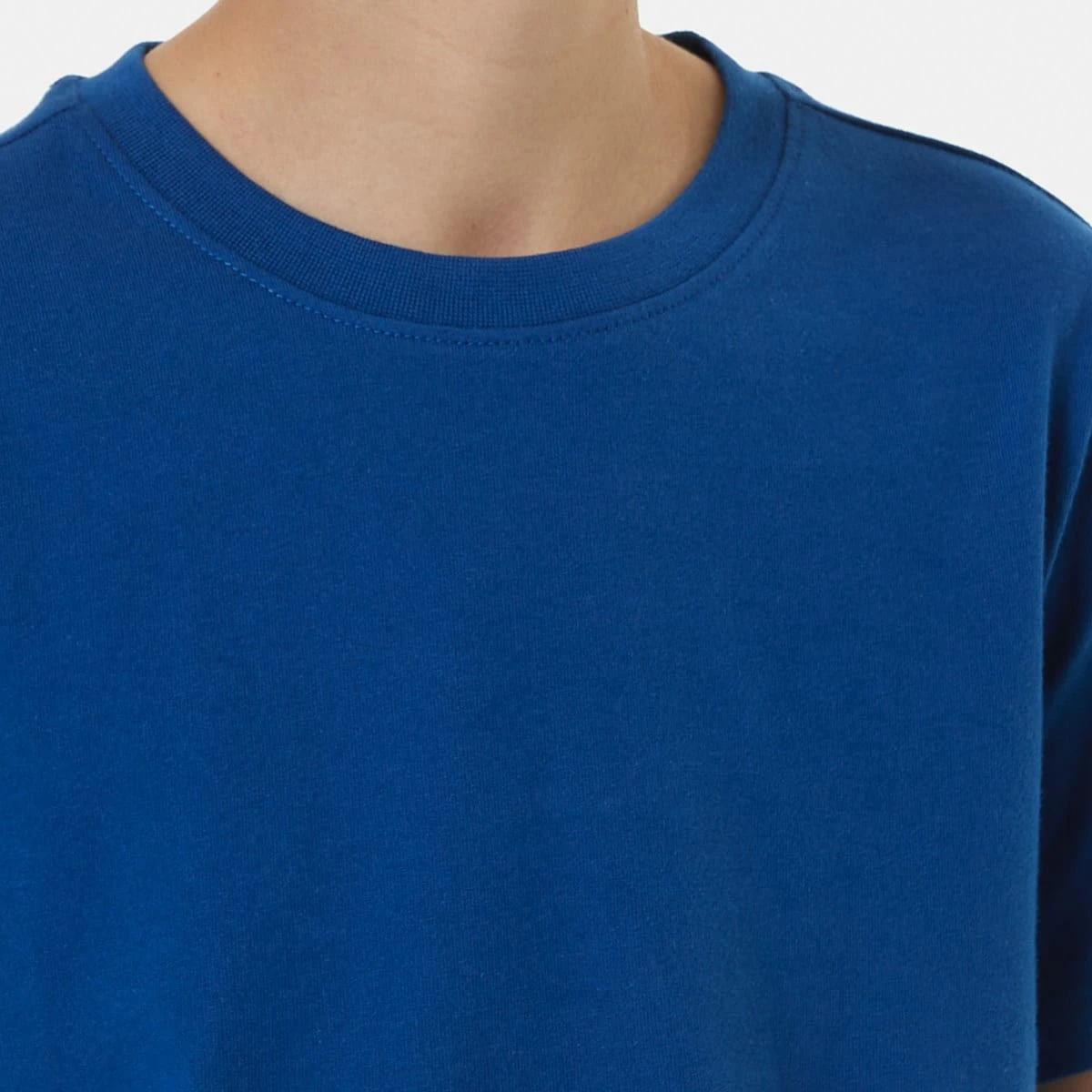 4 Short Sleeve Plain T-shirt ROYAL BLUE, 4 of 8