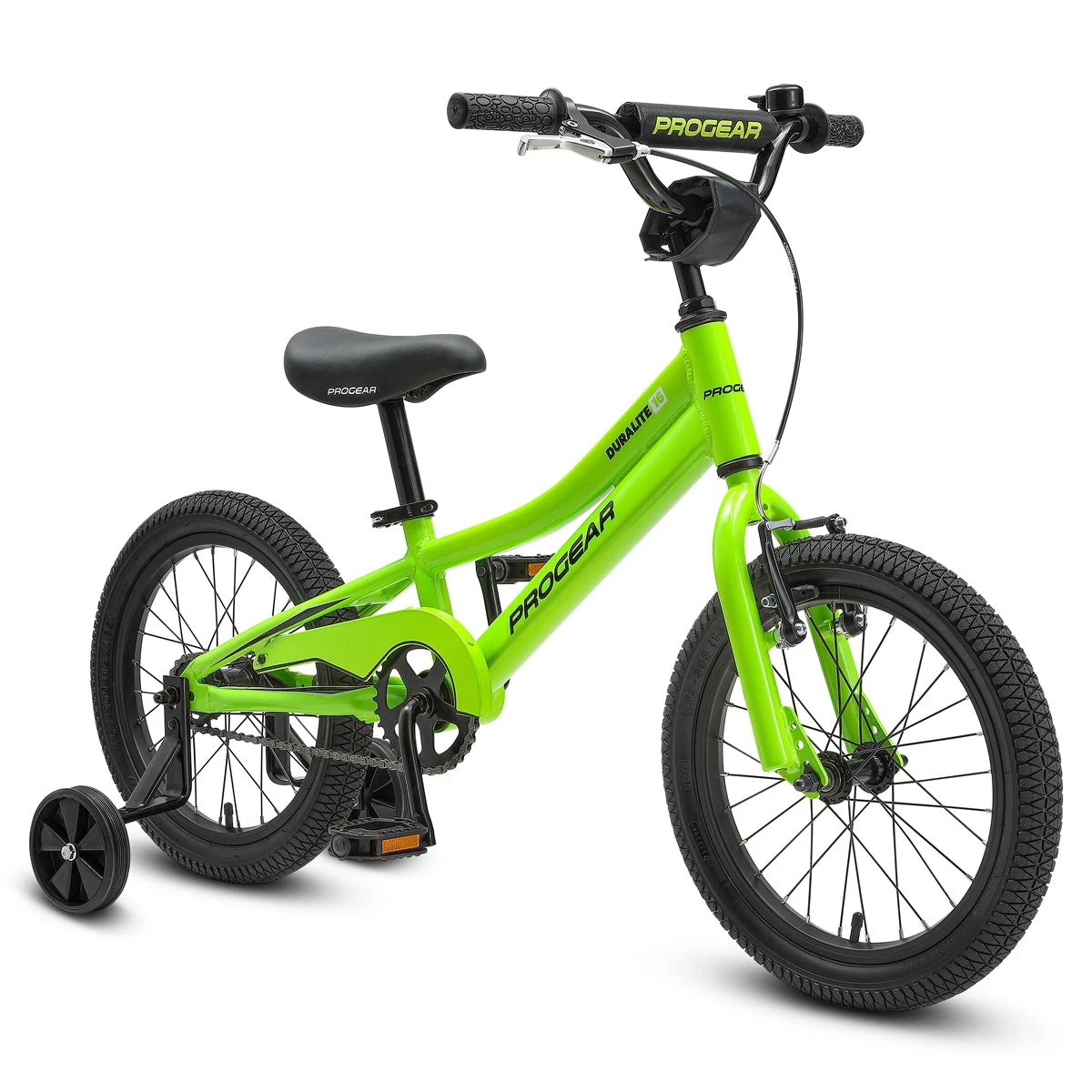 1 Progear DuraLite Kids Bike 16" - Lime Green, 1 of 3