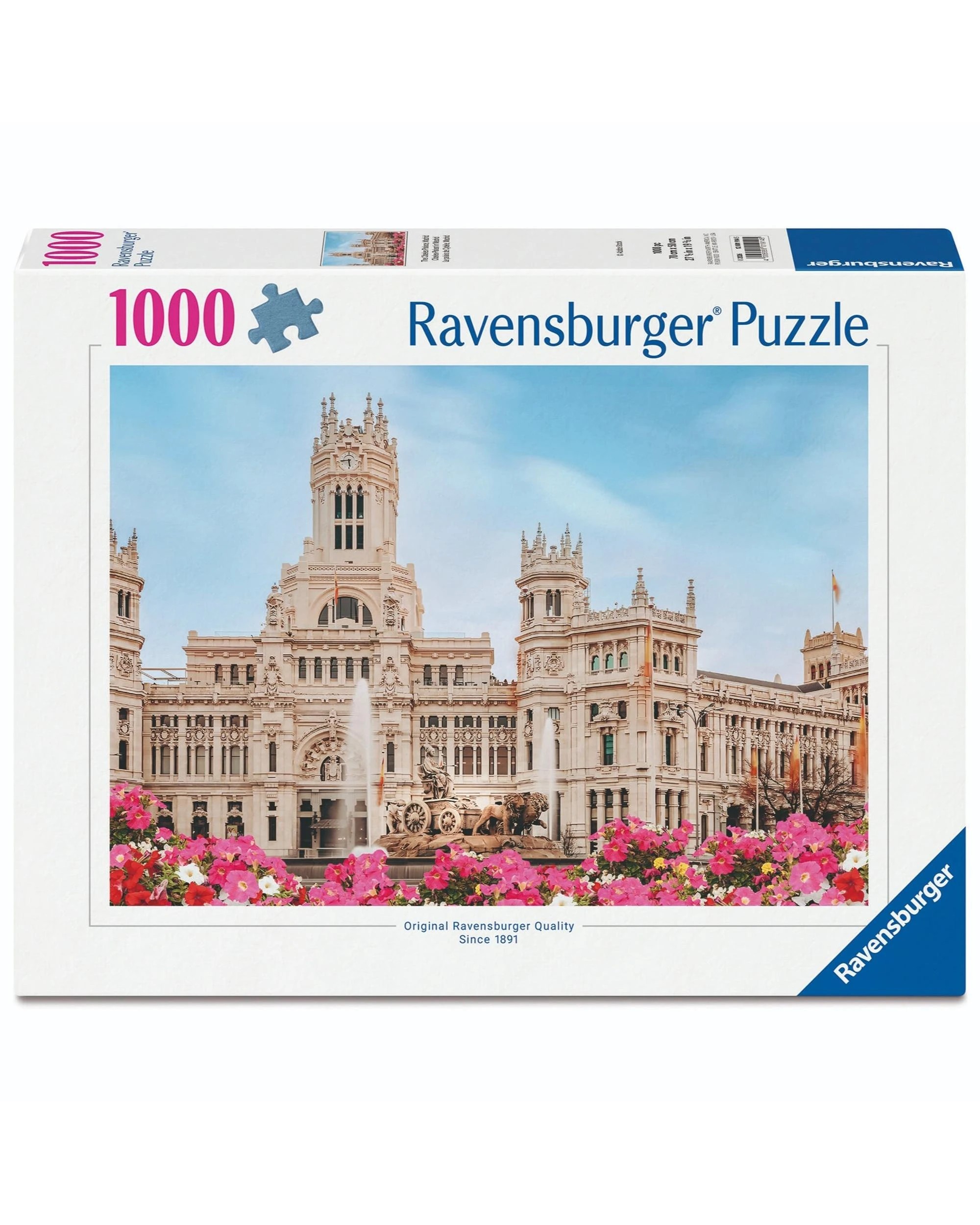 1 Ravensburger The Cibeles Palace, Madrid 1000 Piece Jigsaw Puzzle, 1 of 1