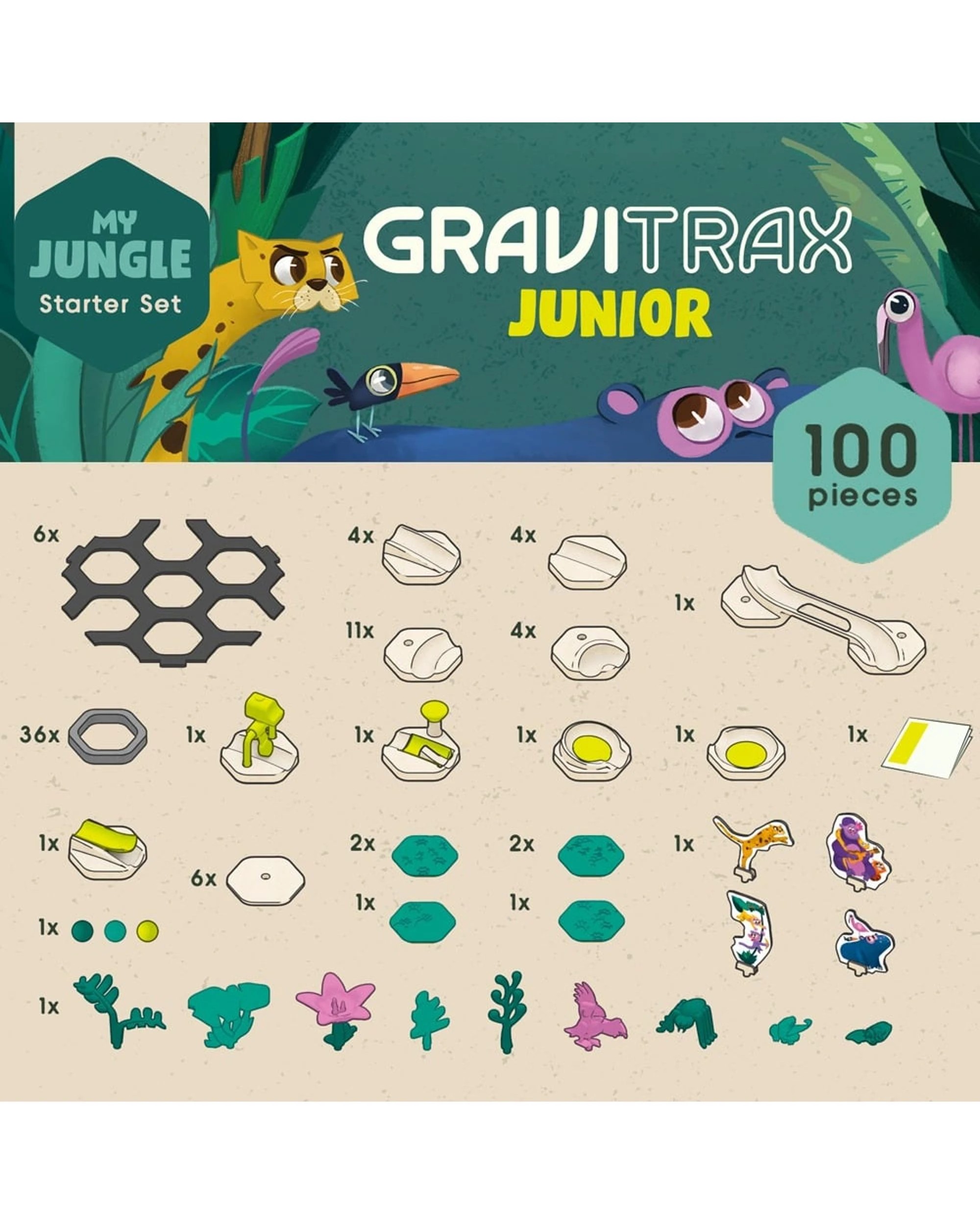 5 Ravensburger Gravitrax My Jungle Large Starter Set, 5 of 7