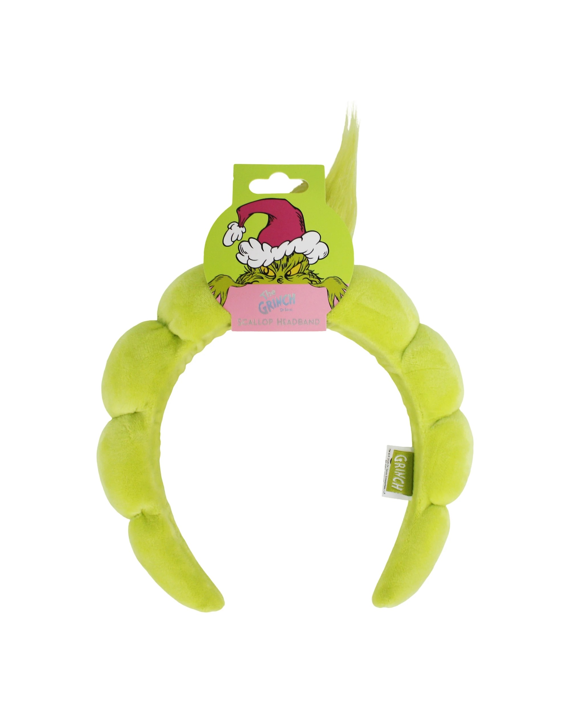 2 Dr Seuss The Grinch Scallop Headband, 2 of 4