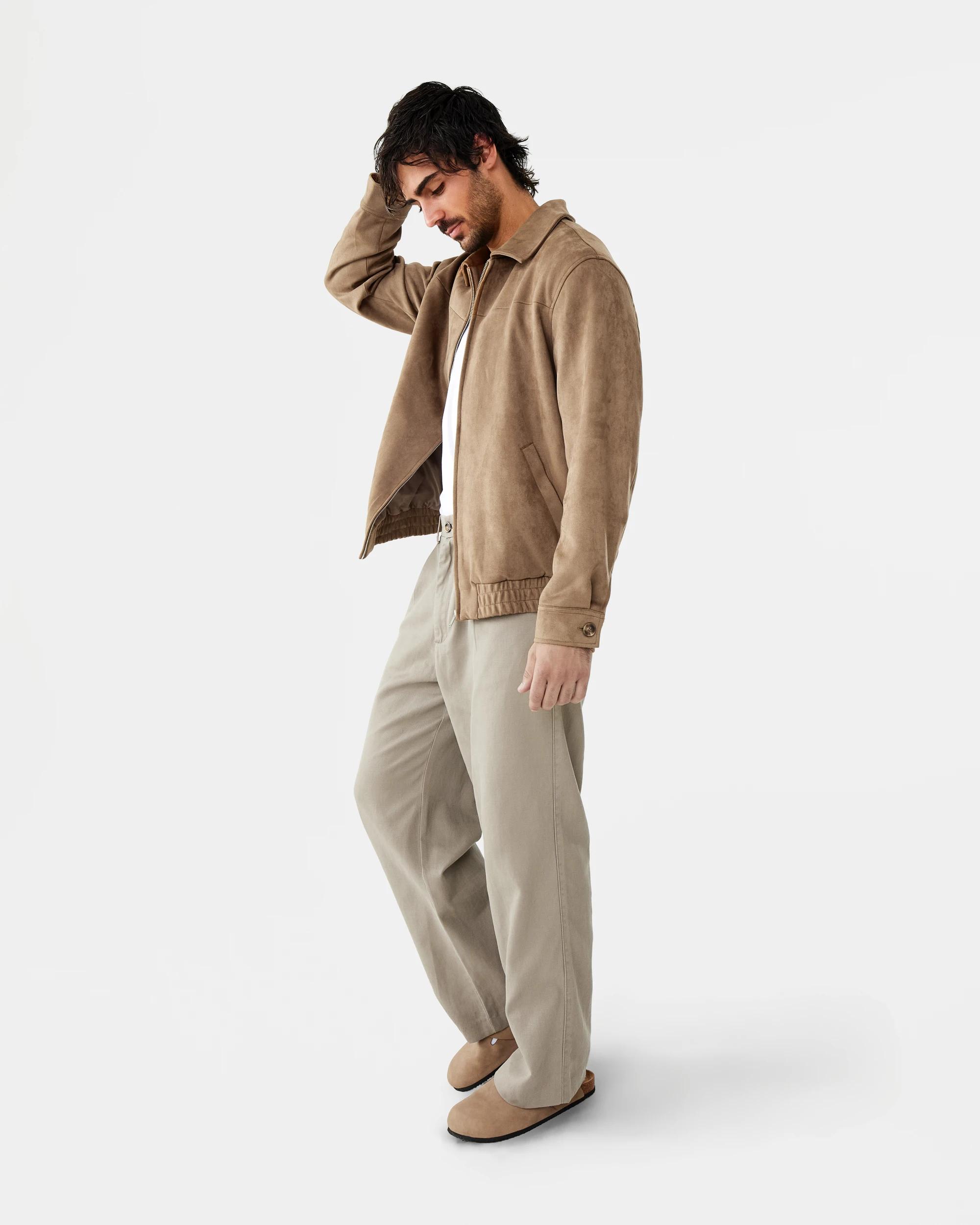 3 Pleated Pants Brn Timber, 3 of 6