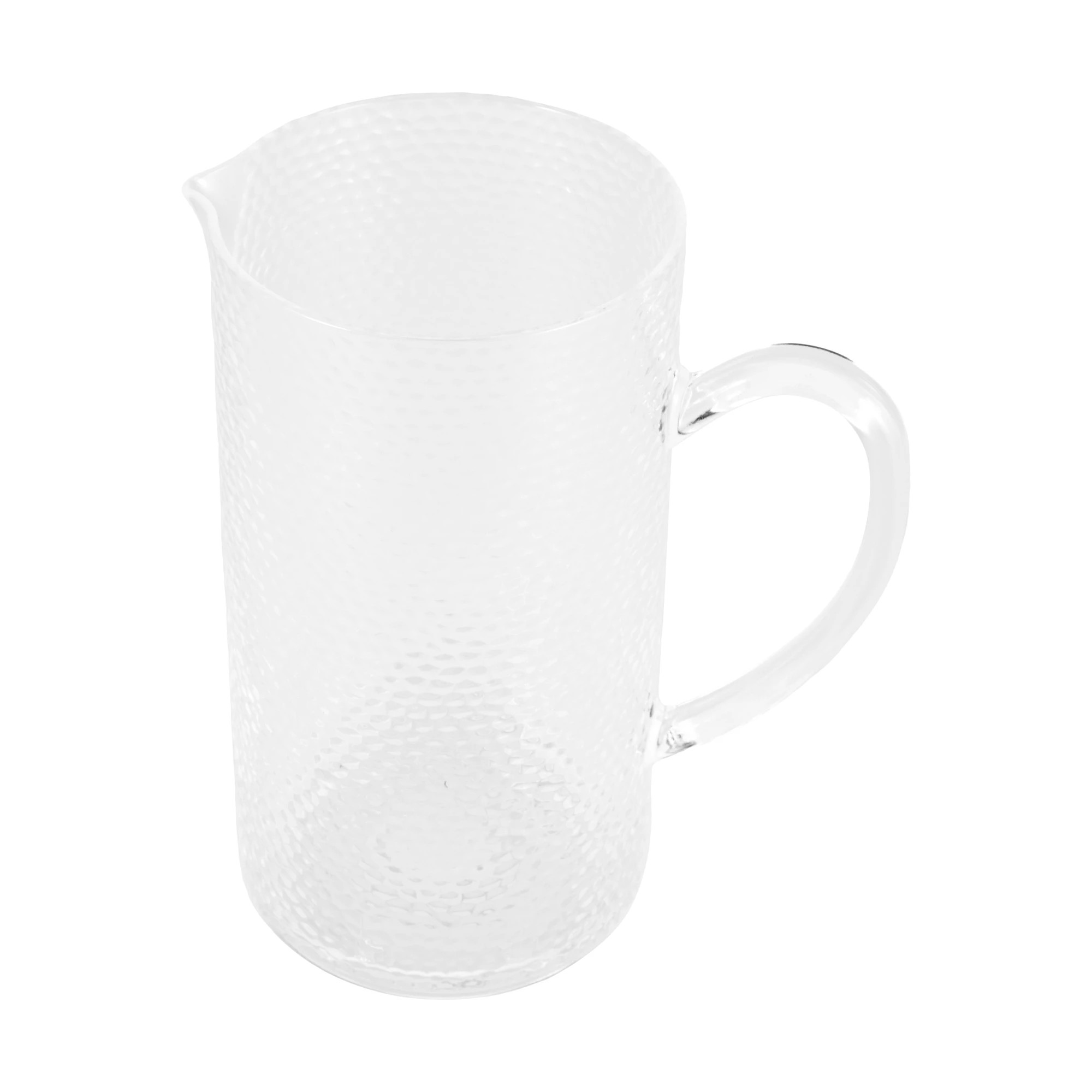 1 Clear Acrylic Hammered Jug, 1 of 4