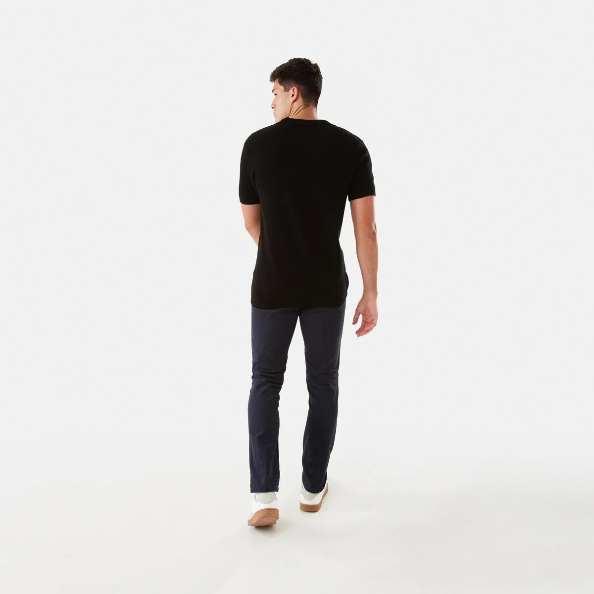 4 Slim Stretch Chino Pants WASHED NAVY, 4 of 6