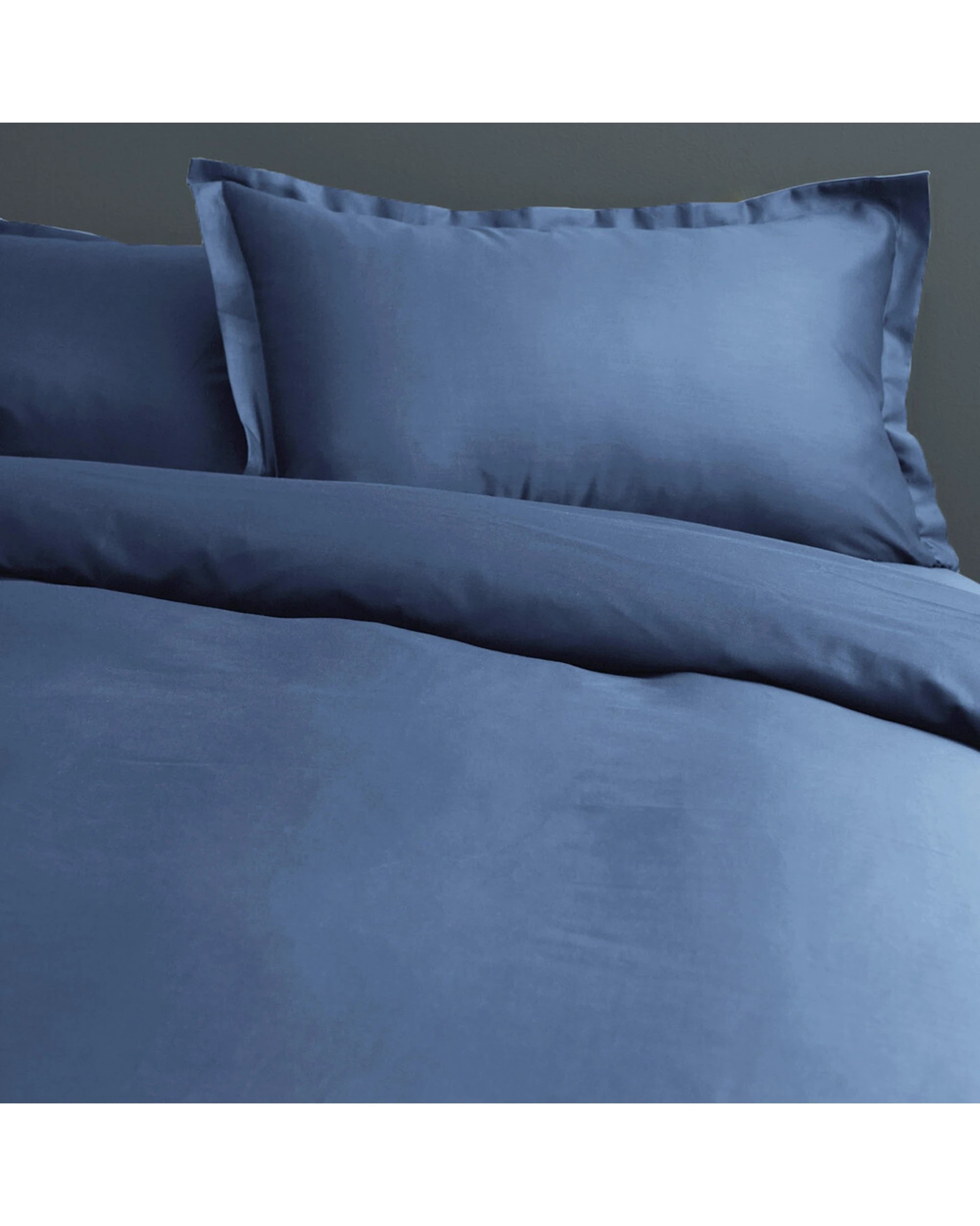 1 Canningvale Palazzo Royale 1000TC Cotton Polyester Quilt Cover Set Bombay Queen - Blue, 1 of 4