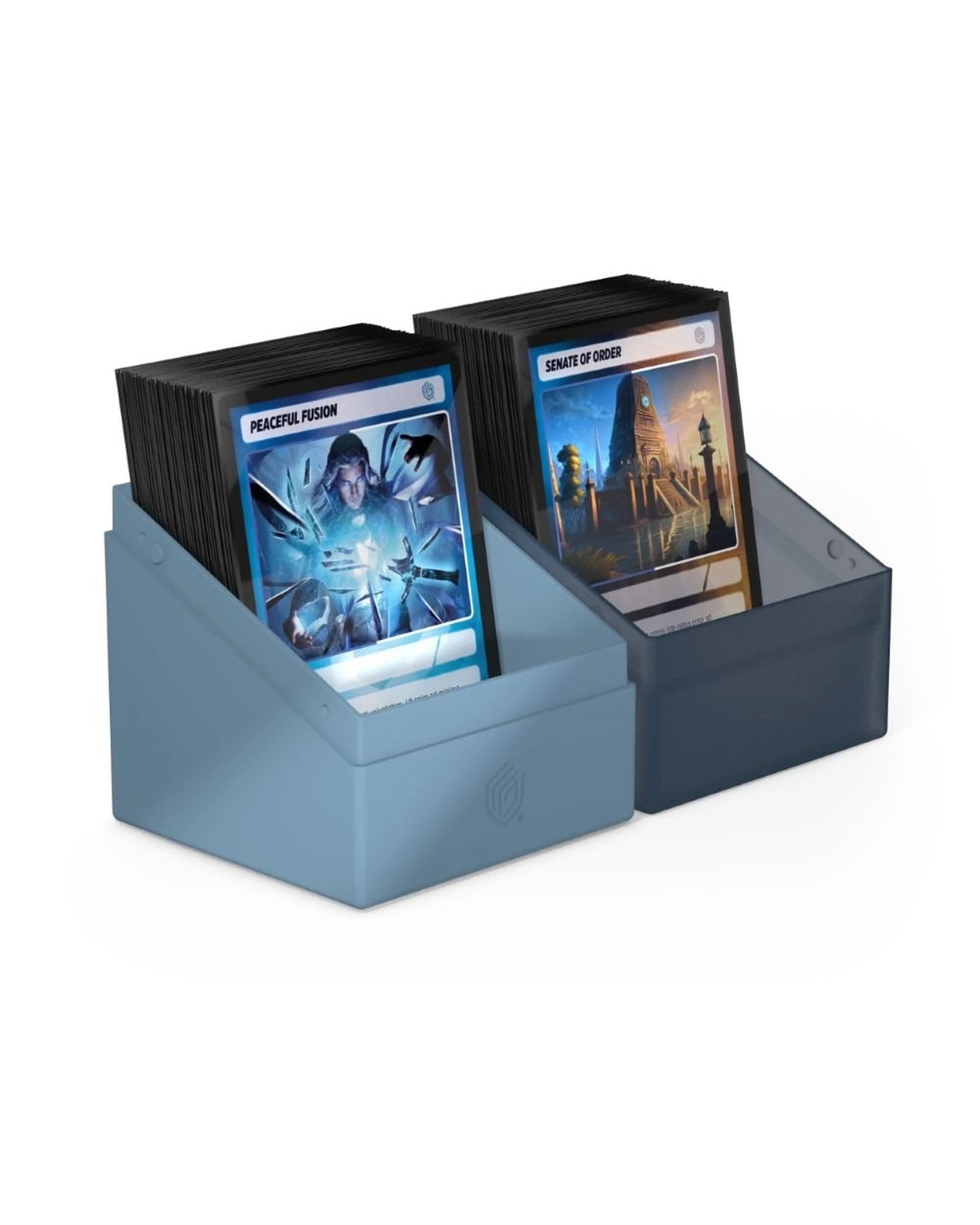 3 Ultimate Guard Boulder 100+ Katana: The Shogun's Journey Soushin Deck Box - Blue, 3 of 4