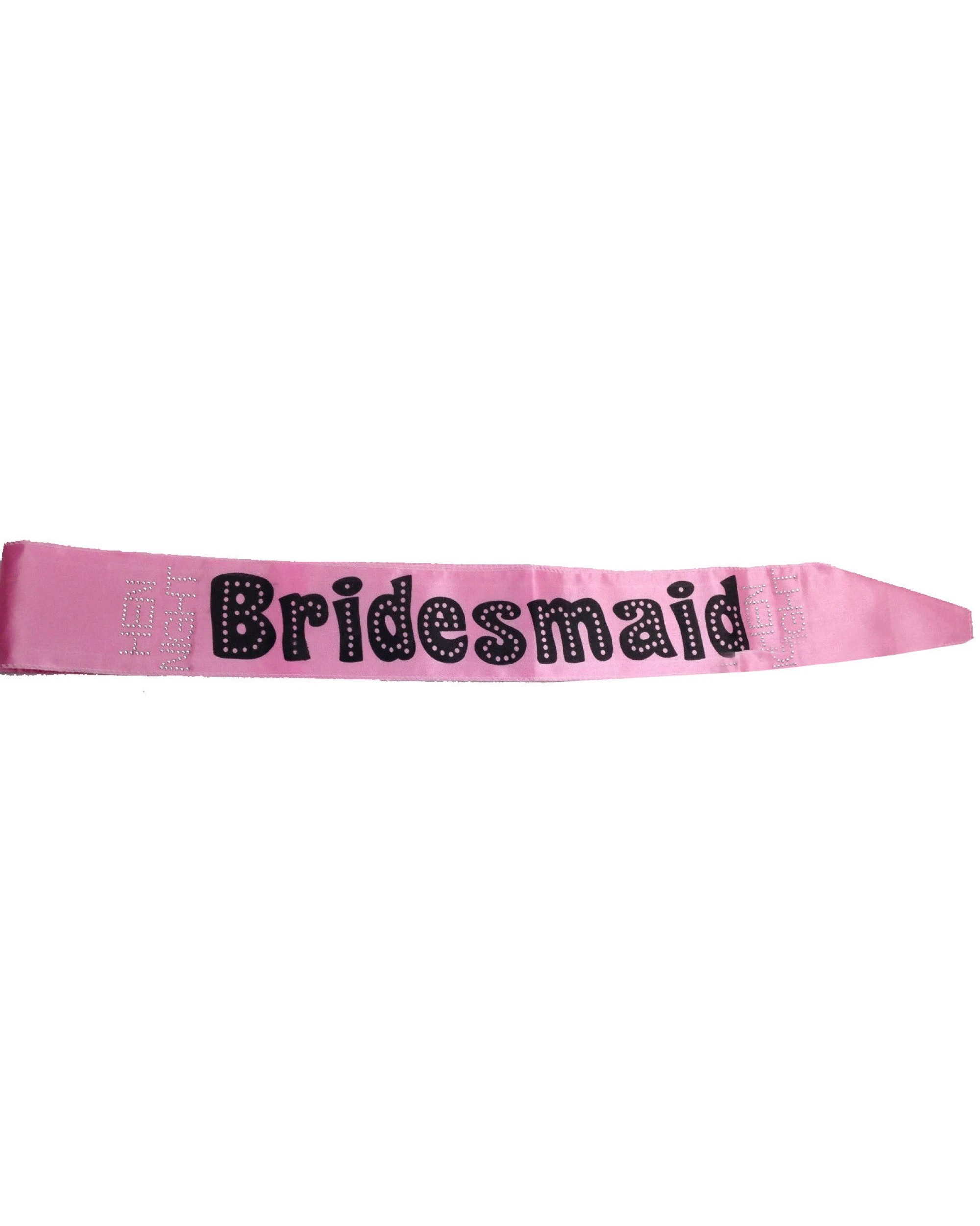 2 BR Costumes Bridal Satin Sash for Hens Night Party, 2 of 2