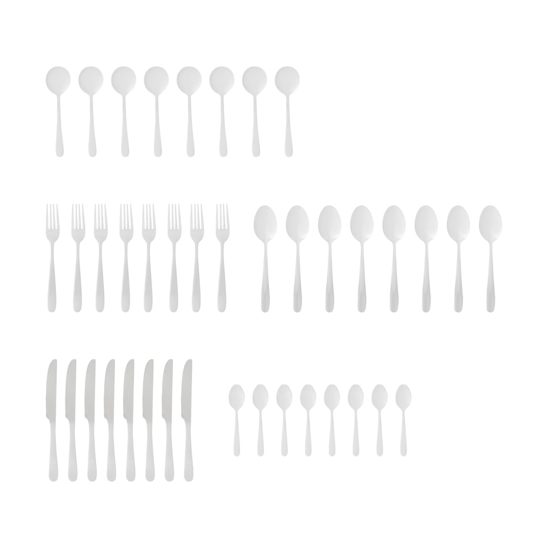 4 40 Piece Mayfair Cutlery Set, 4 of 5