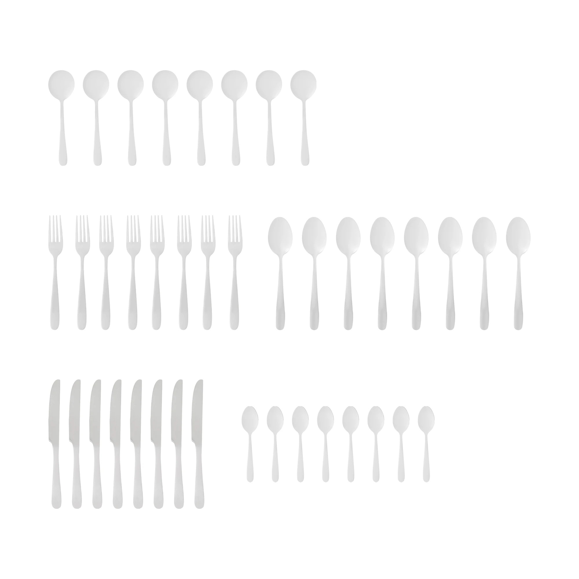 4 40 Piece Mayfair Cutlery Set, 4 of 5