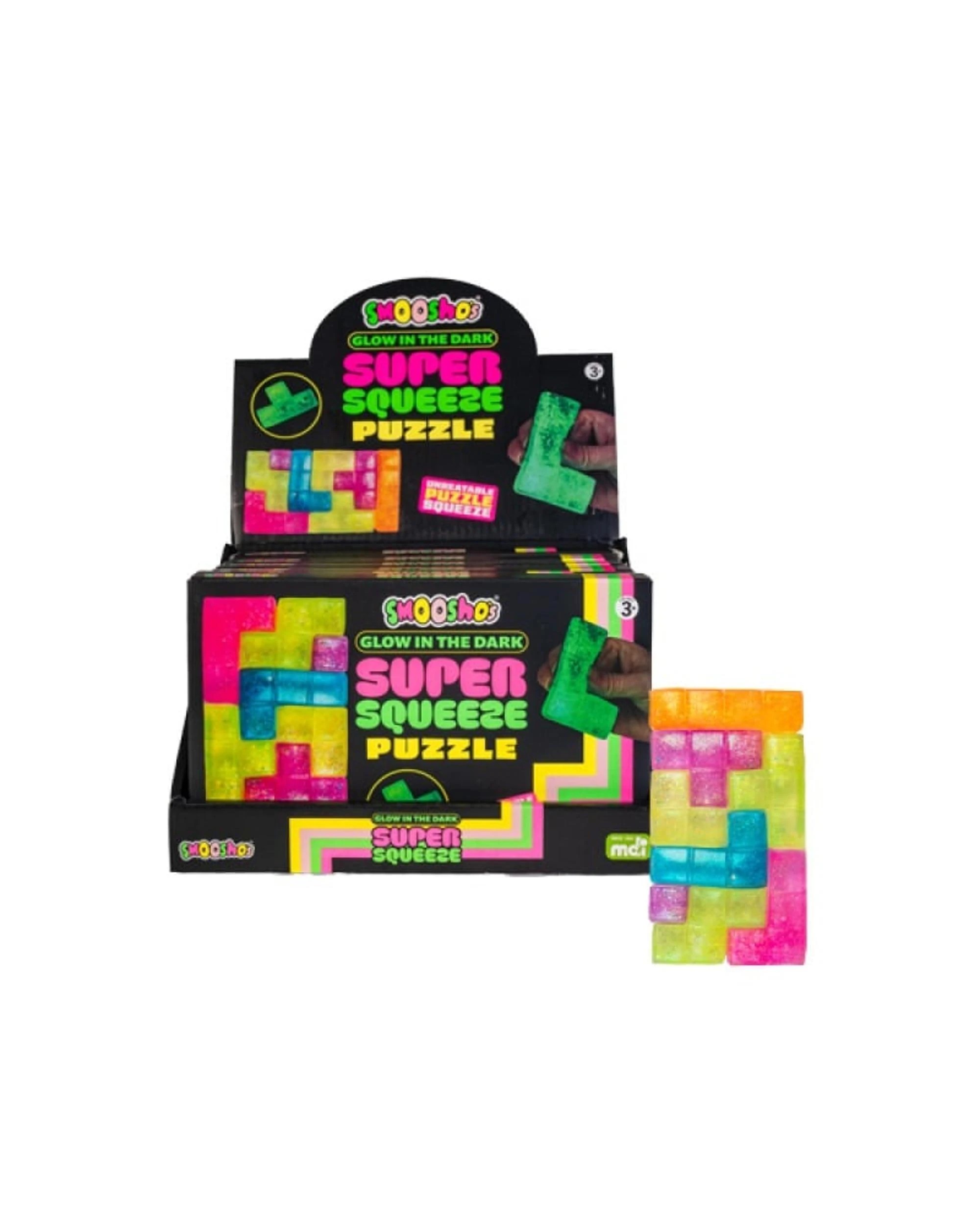 1 Smoosho's Super Squeeze Glow in the Dark Puzzle, 1 of 3