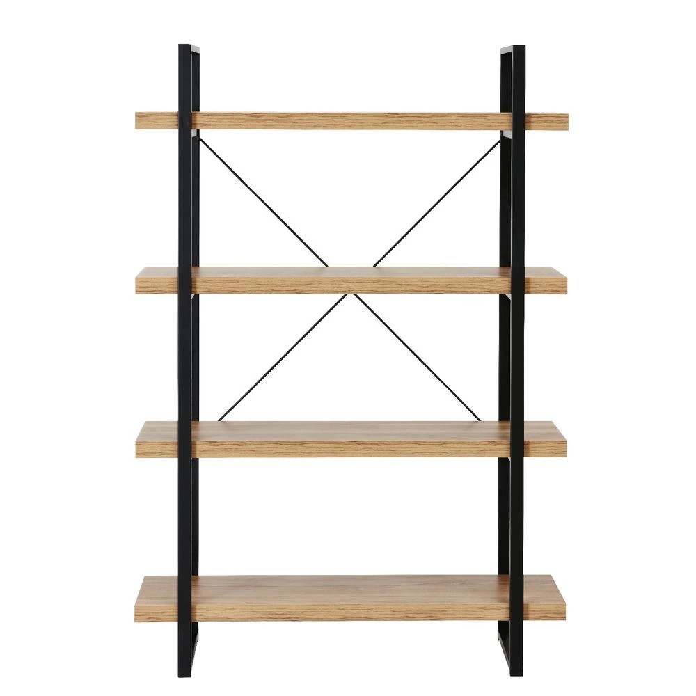 4 Kirby 4 Shelf Bookcase Shelves Home Office Storage, 4 of 6