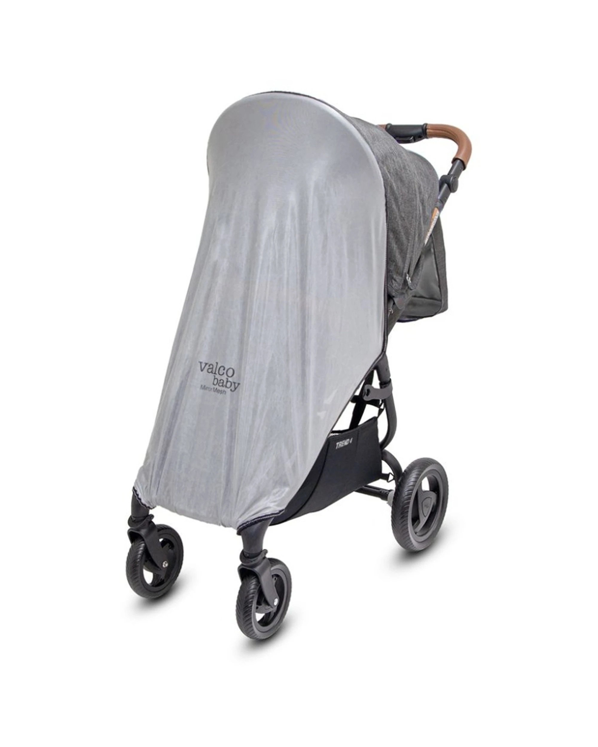 2 Valcobaby Mirror Mesh UV Reflective Insect Cover For Snap 4 Stroller Pram - White, 2 of 3