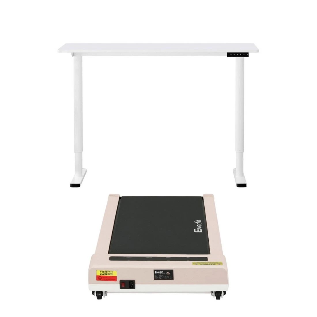 4 Artiss Treadmill with 120cm Automatic Standing Desk Electric Walking Pad - Multi, 4 of 7