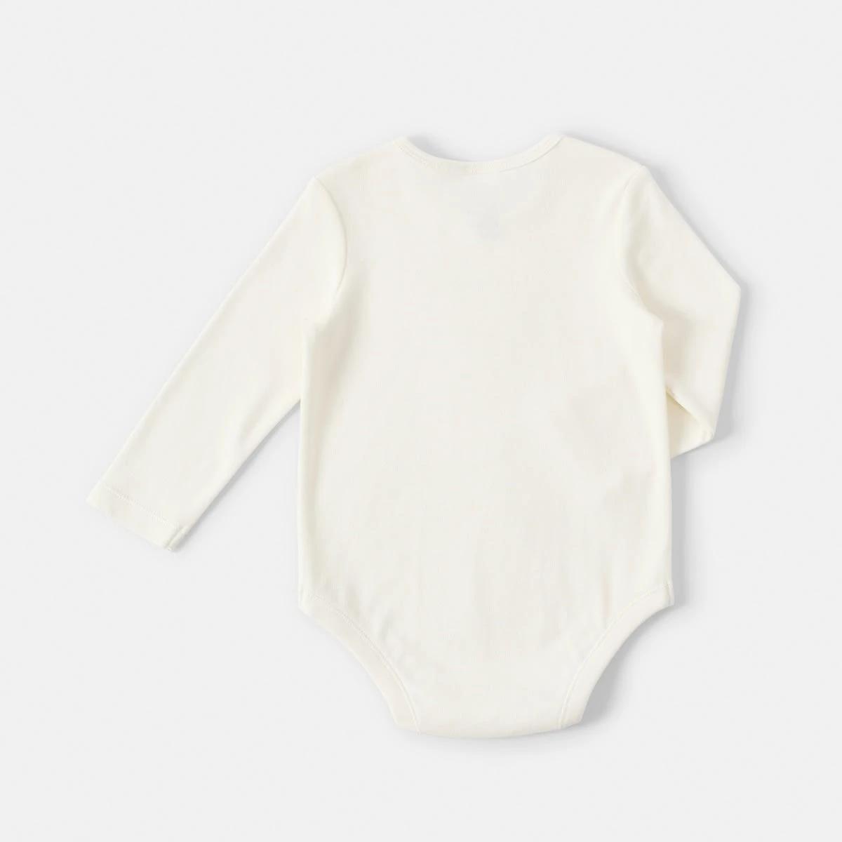 2 Long Sleeve Print Bodysuit Fam Love, 2 of 3