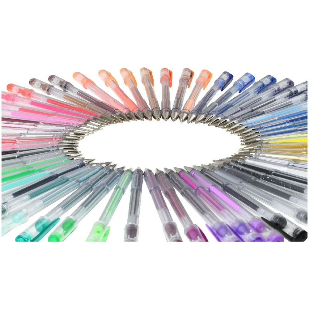 6 Studymate Capped Gel Pens Assorted 60 Pack, 6 of 6