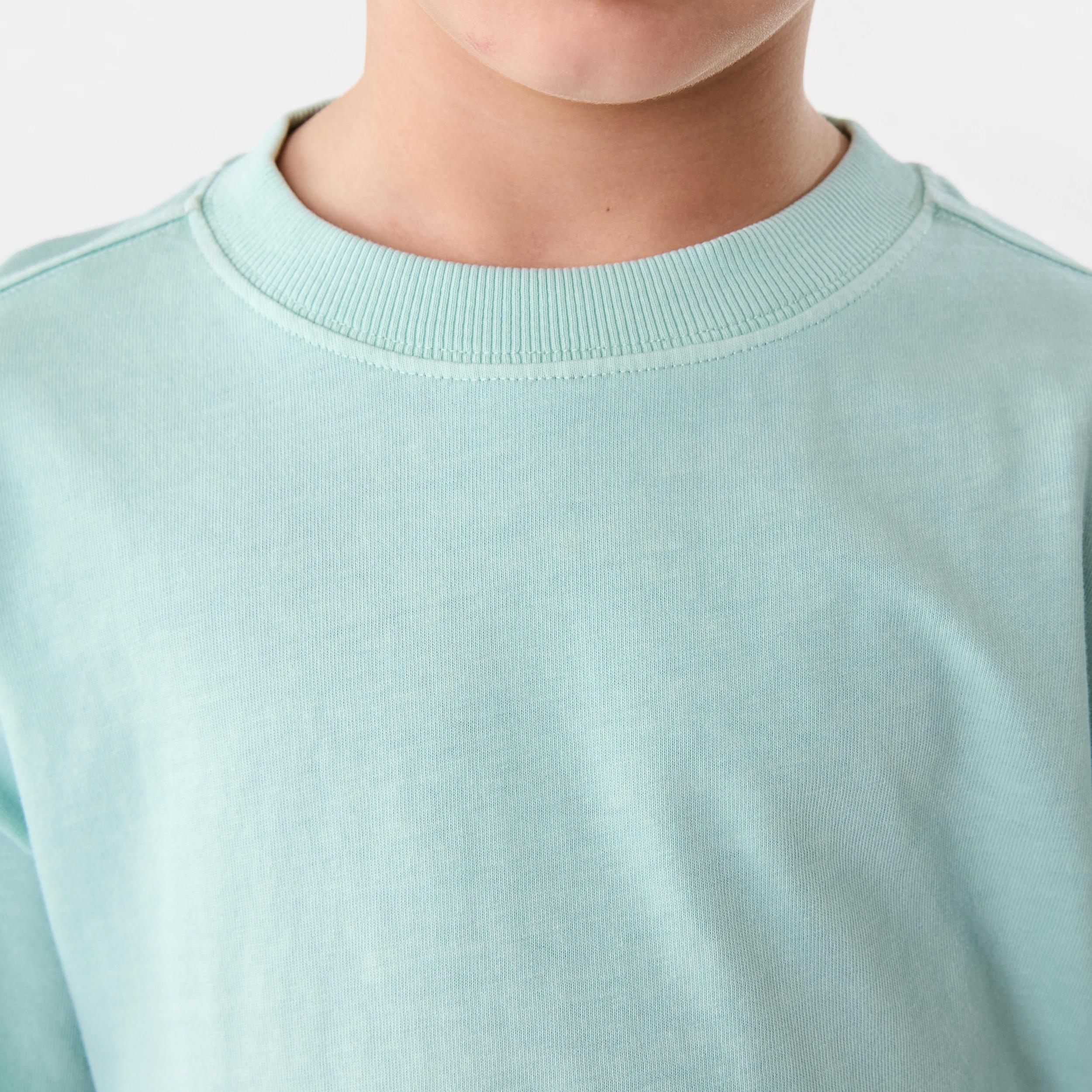 4 Oversized Washed T-shirt DUSTY EGGSHELL, 4 of 7