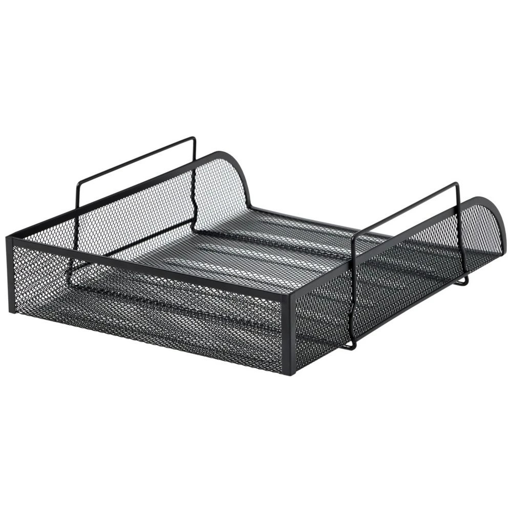 1 J.Burrows A4 Mesh Document Tray Black, 1 of 3