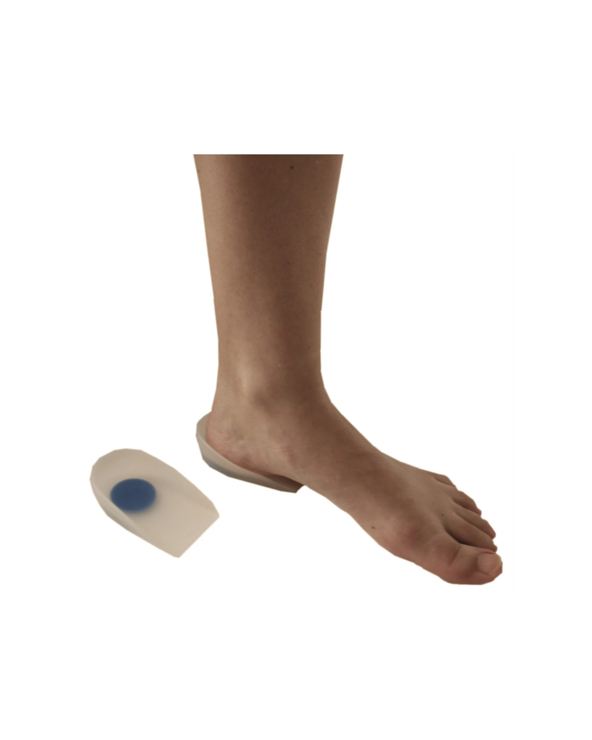 My Feet Silicone Gel Heel Spur Cushion Targeted Shock Absorption Small ...