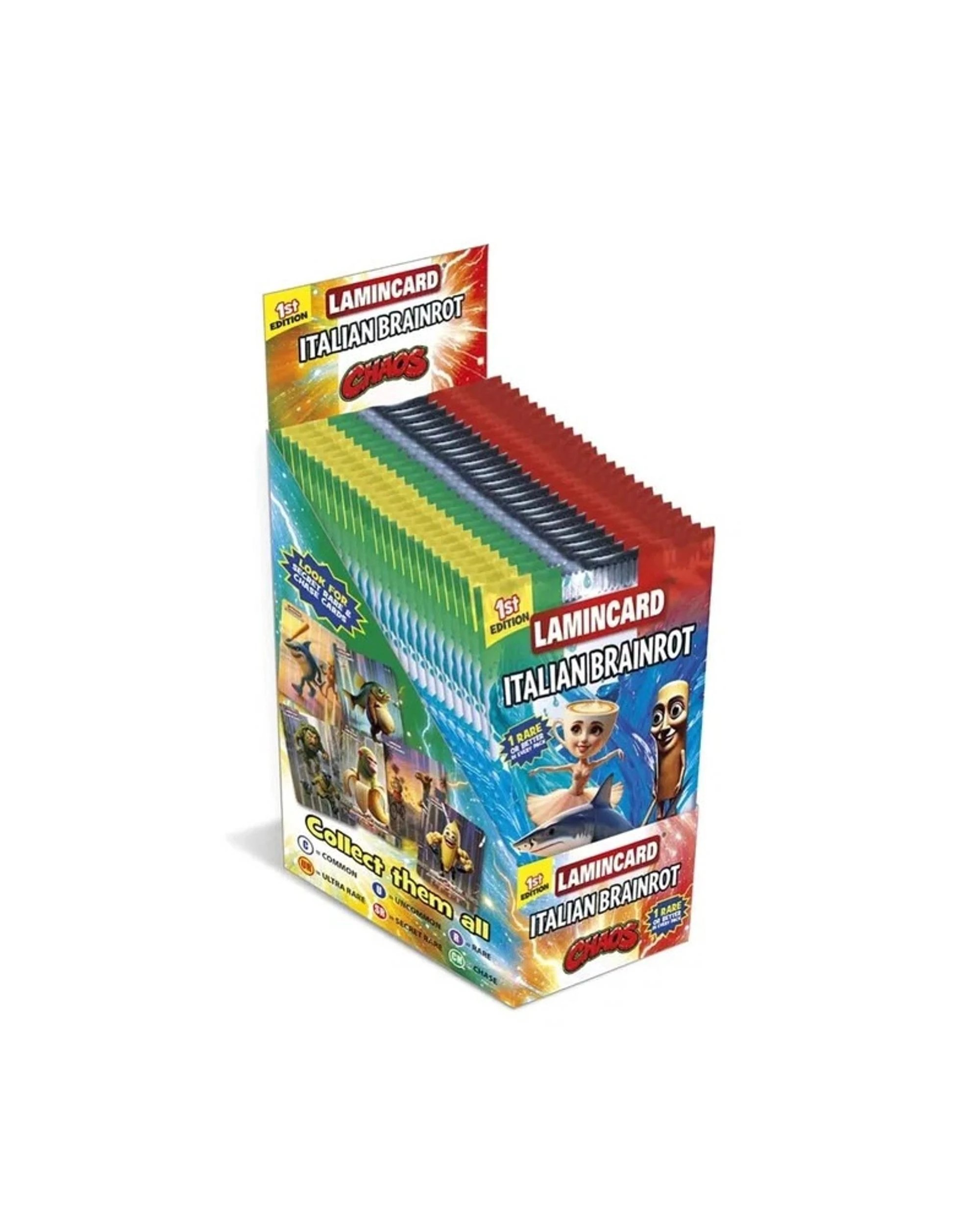 1 Lamincard Italian Brainrot Chaos Collectible Cards Box, 1 of 5