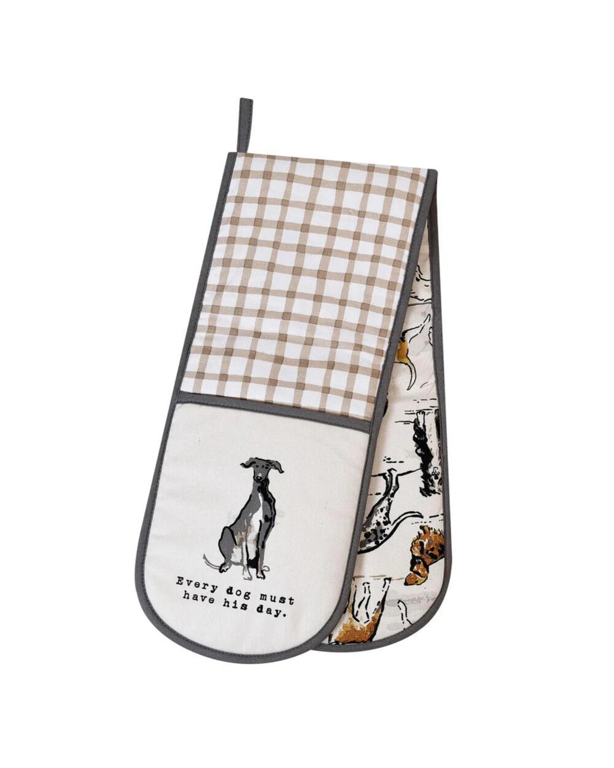1 Ulster Weavers Country Dogs Double Oven Glove, 1 of 1