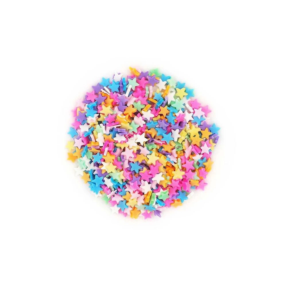 2 Ribtex UV Resin Polymer Clay Stars, 2 of 2
