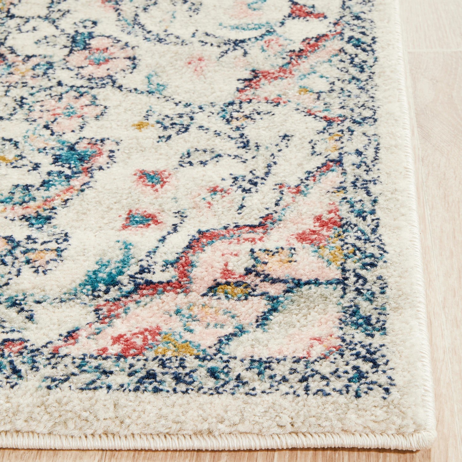 6 Common Ground Rugs Mason 705 500x80cm Runner - Extra Large Pet Friendly Rug - Multi, 6 of 7