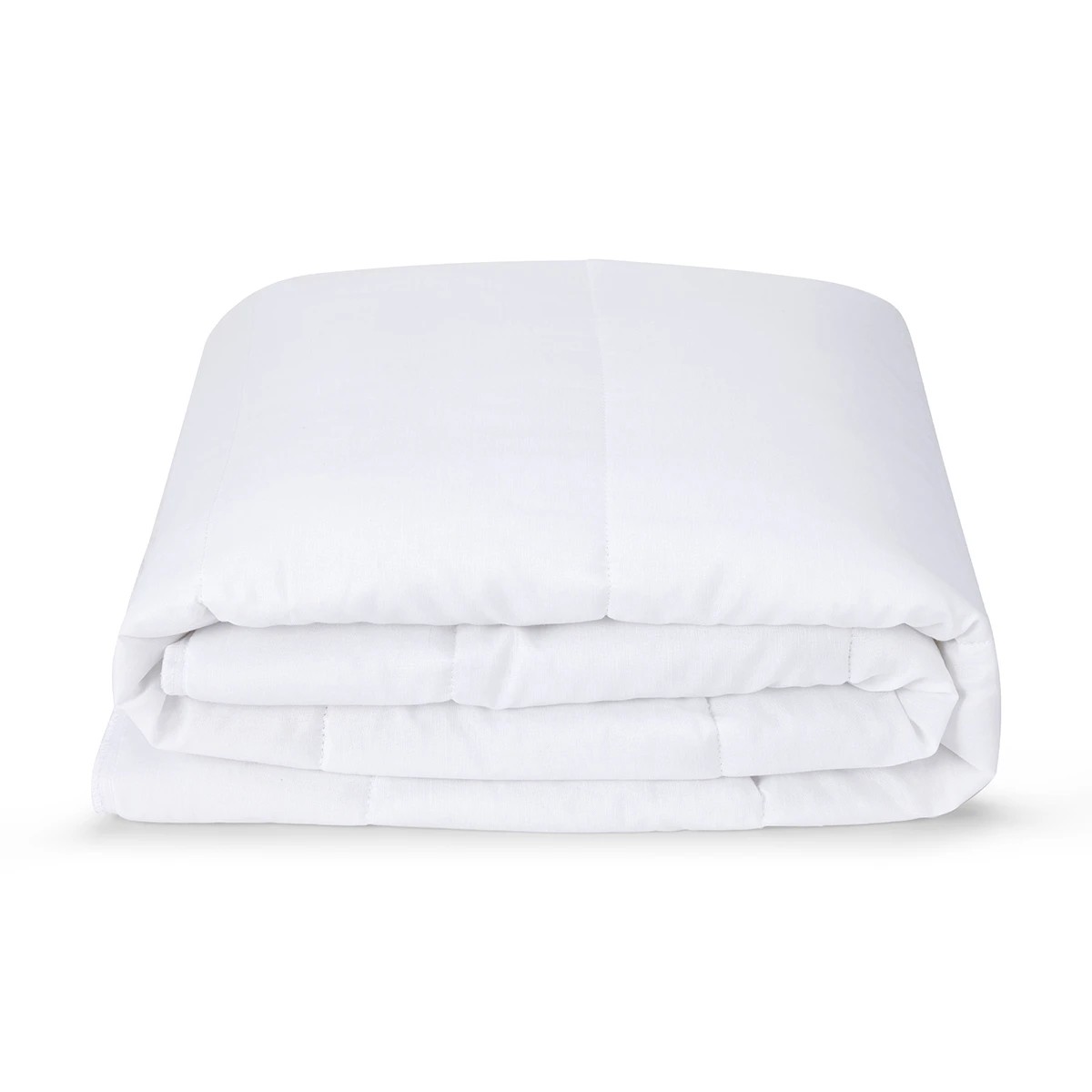 2 Strapped Mattress Protector - Double Bed, White, 2 of 4