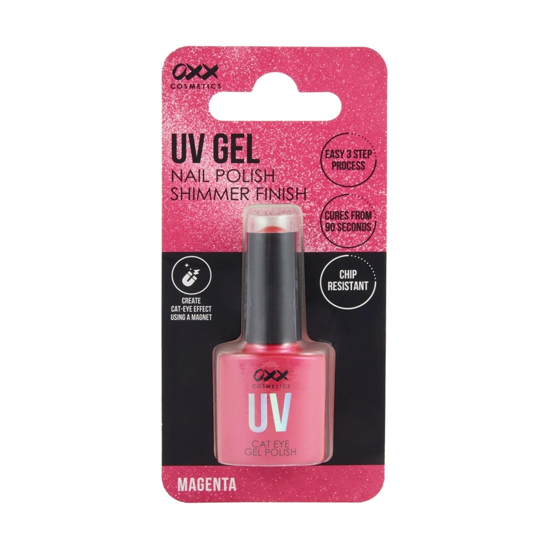 1 OXX Cosmetics UV Gel Nail Polish - Magenta, 1 of 4
