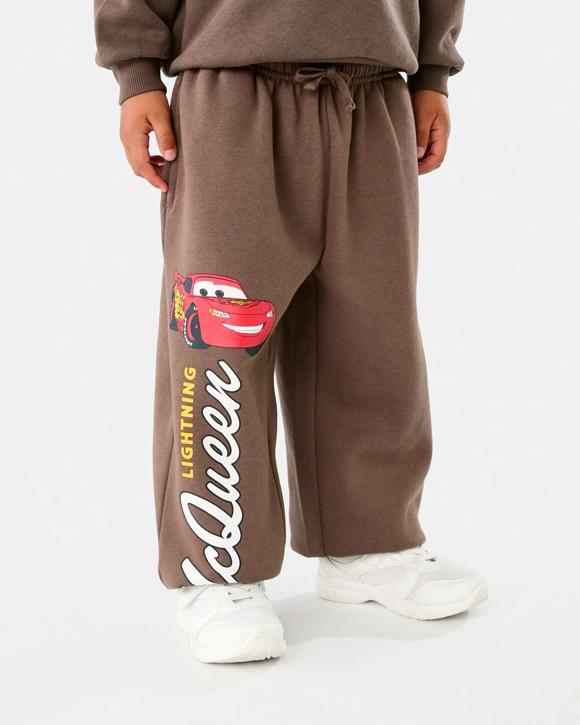 Cars License Oversized Printed Trackpants