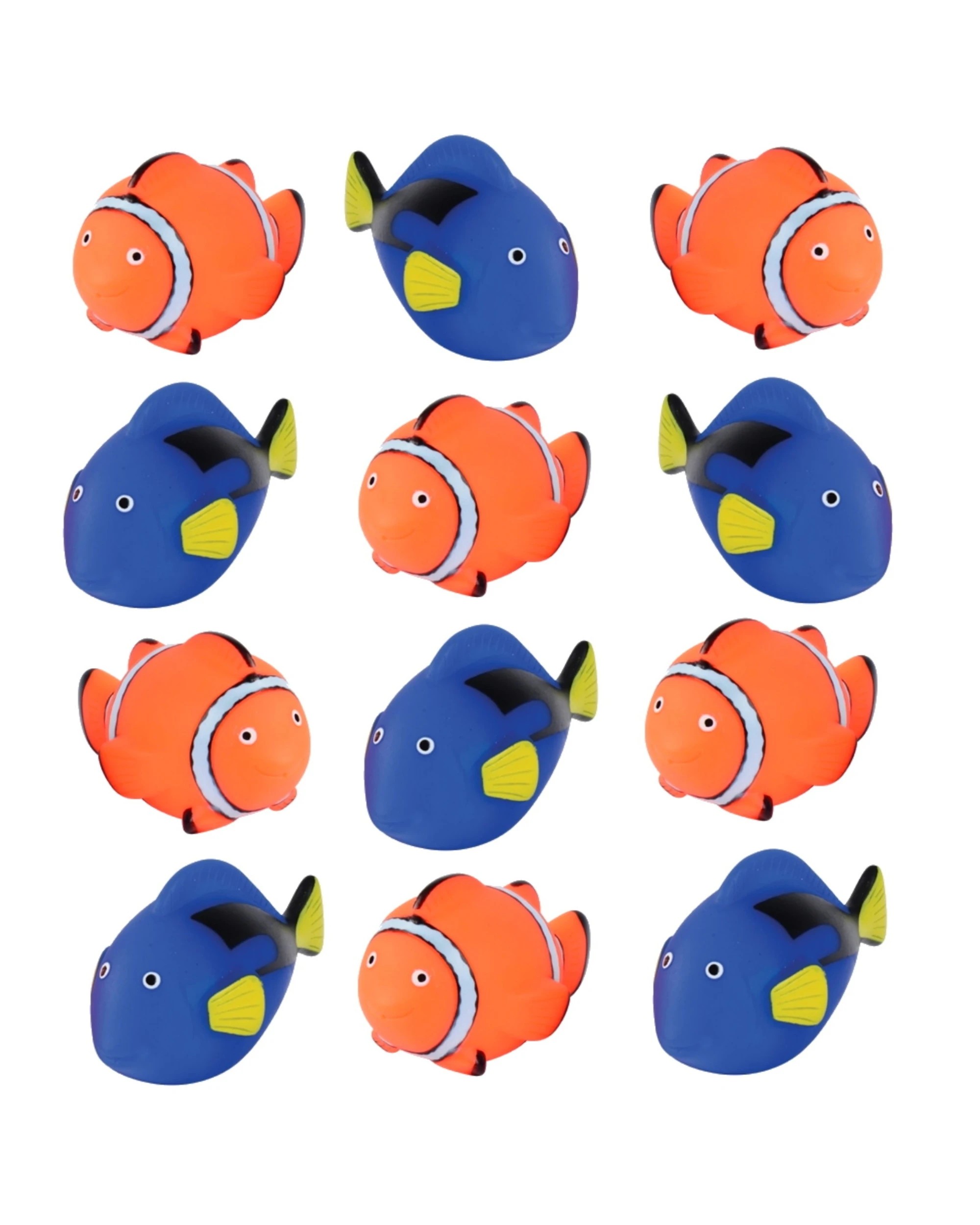 1 US Toy Coral Reef Fish Squirt Toys Pack of 12 - Multi, 1 of 1