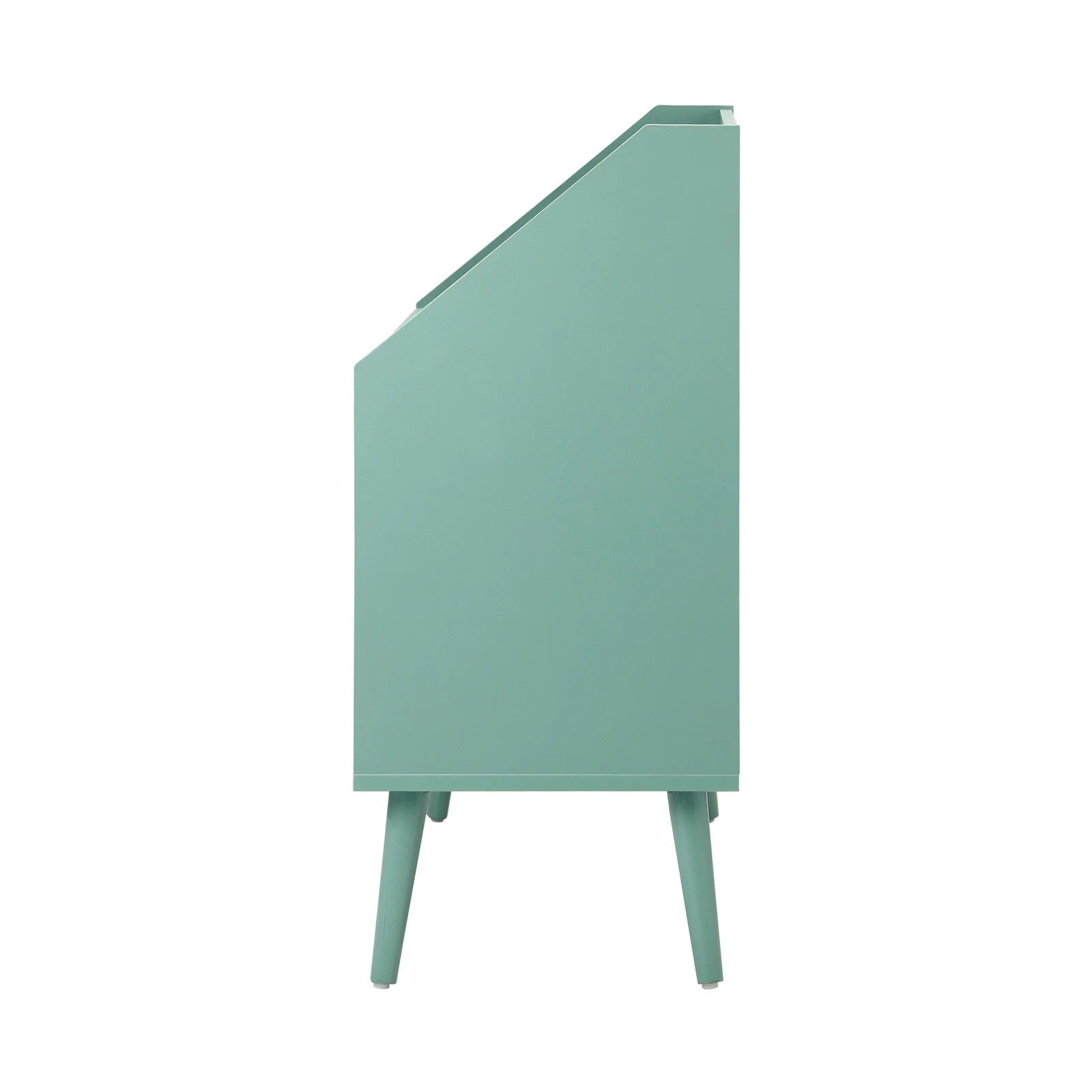8 Oikiture Kids Bookshelf Children Bookcase Organiser Toy Storage Shelf - Green, 8 of 8