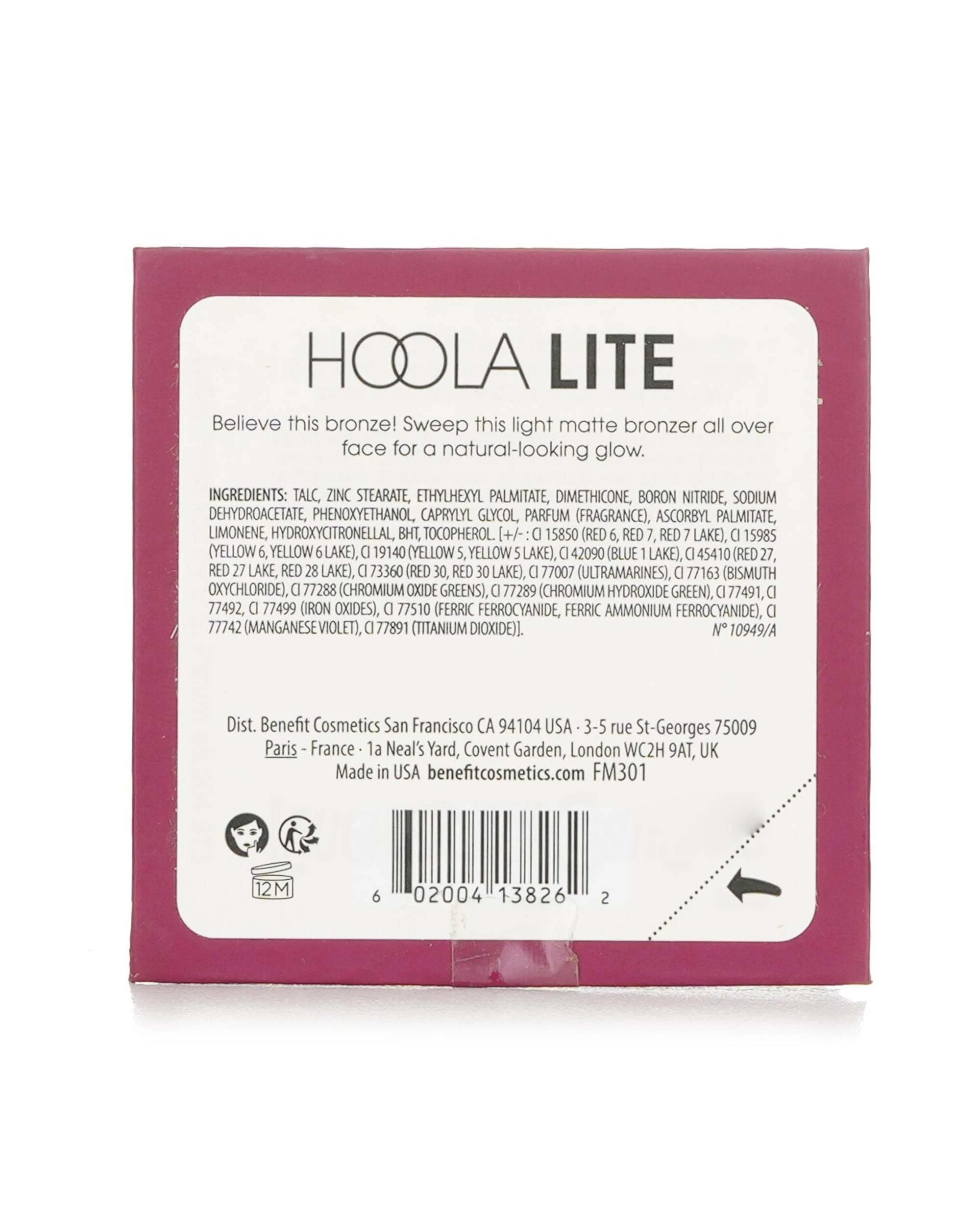 3 Benefit Hoola Light Matte Bronzer - #Hoola Lite  8g/0.28oz, 3 of 3