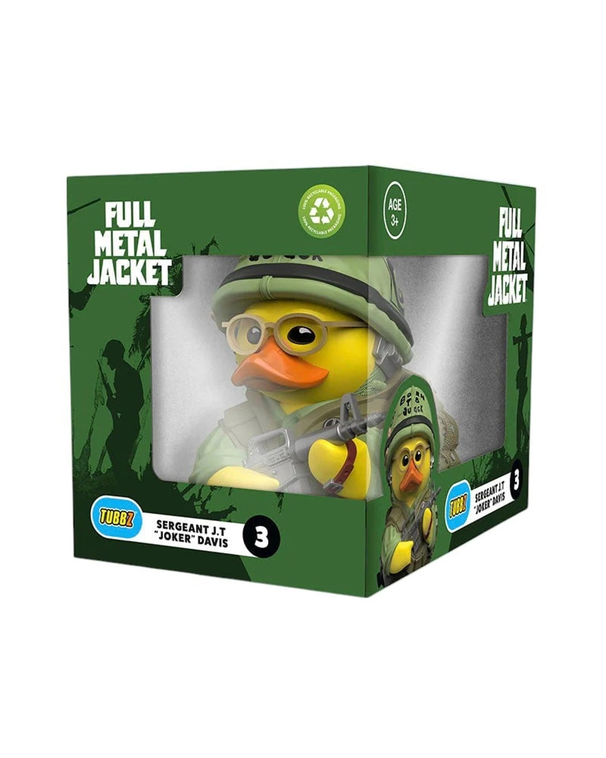 1 TUBBZ Full Metal Jacket SGT JT Davis Boxed Edition Cosplaying Duck Figure, 1 of 7