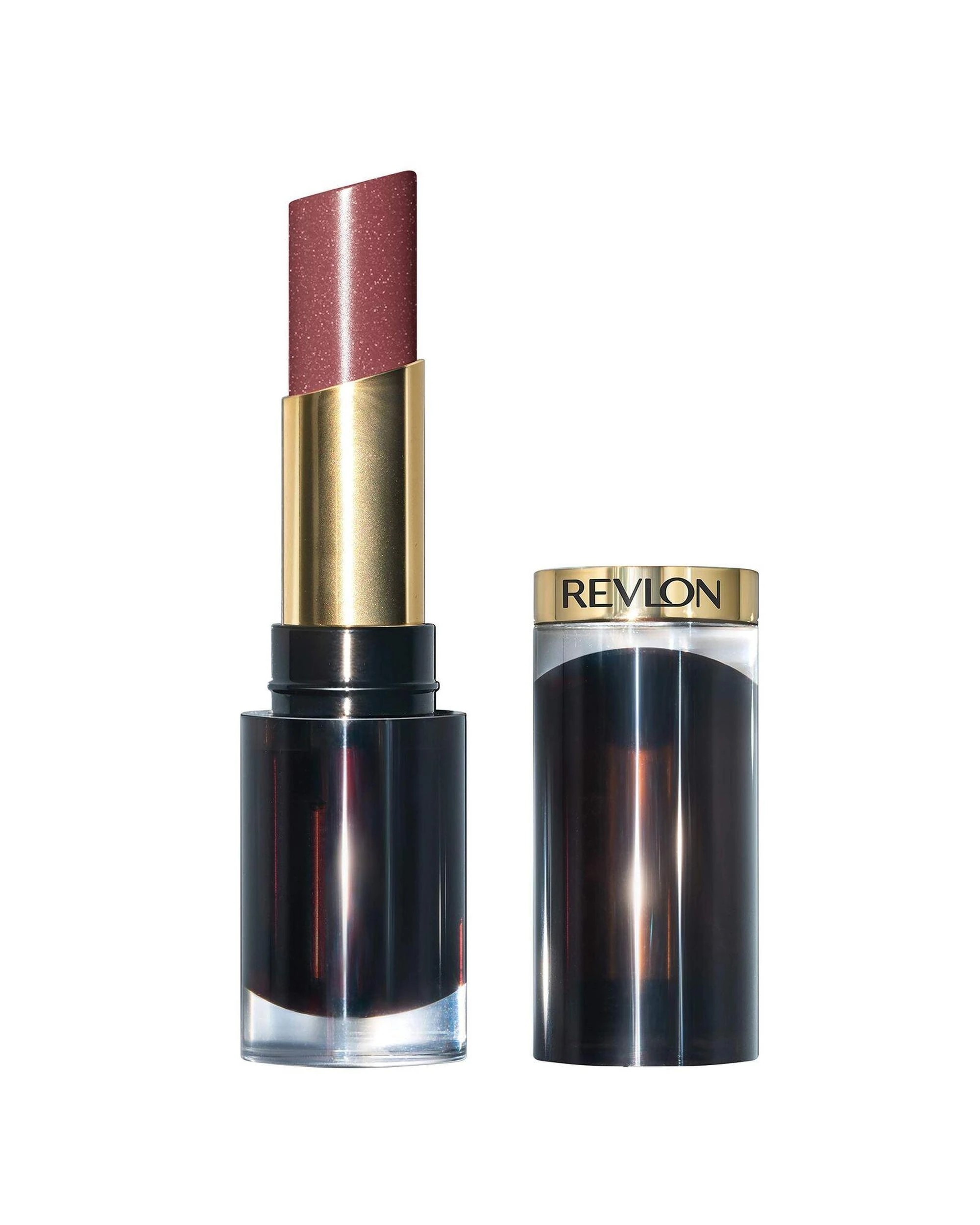 3 2 x Revlon Super Lustrous Glass Shine Lipstick 3.1g - 007 Glazed Mauve - Purple, 3 of 4