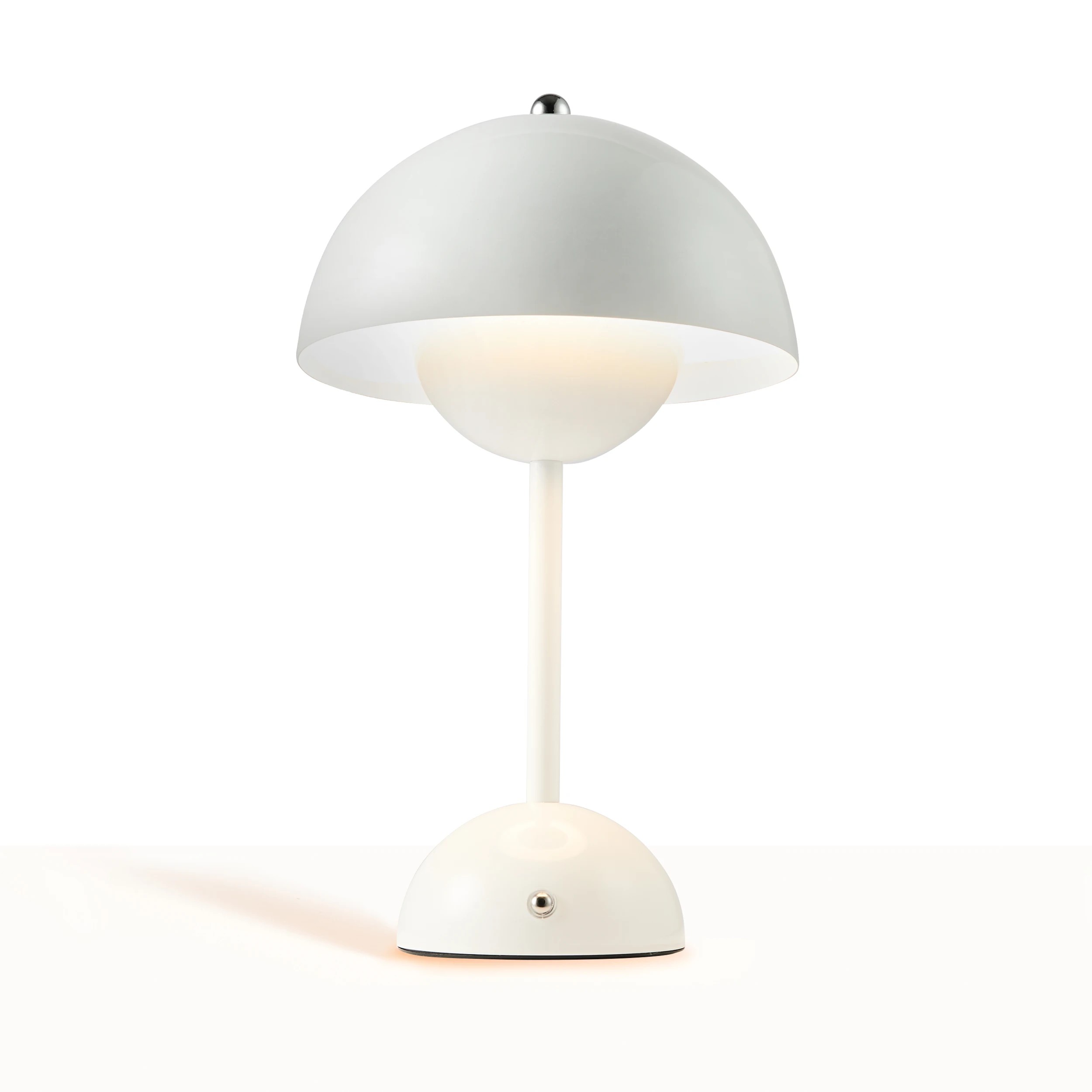 1 Nico Portable Rechargeable Lamp - White, 1 of 10