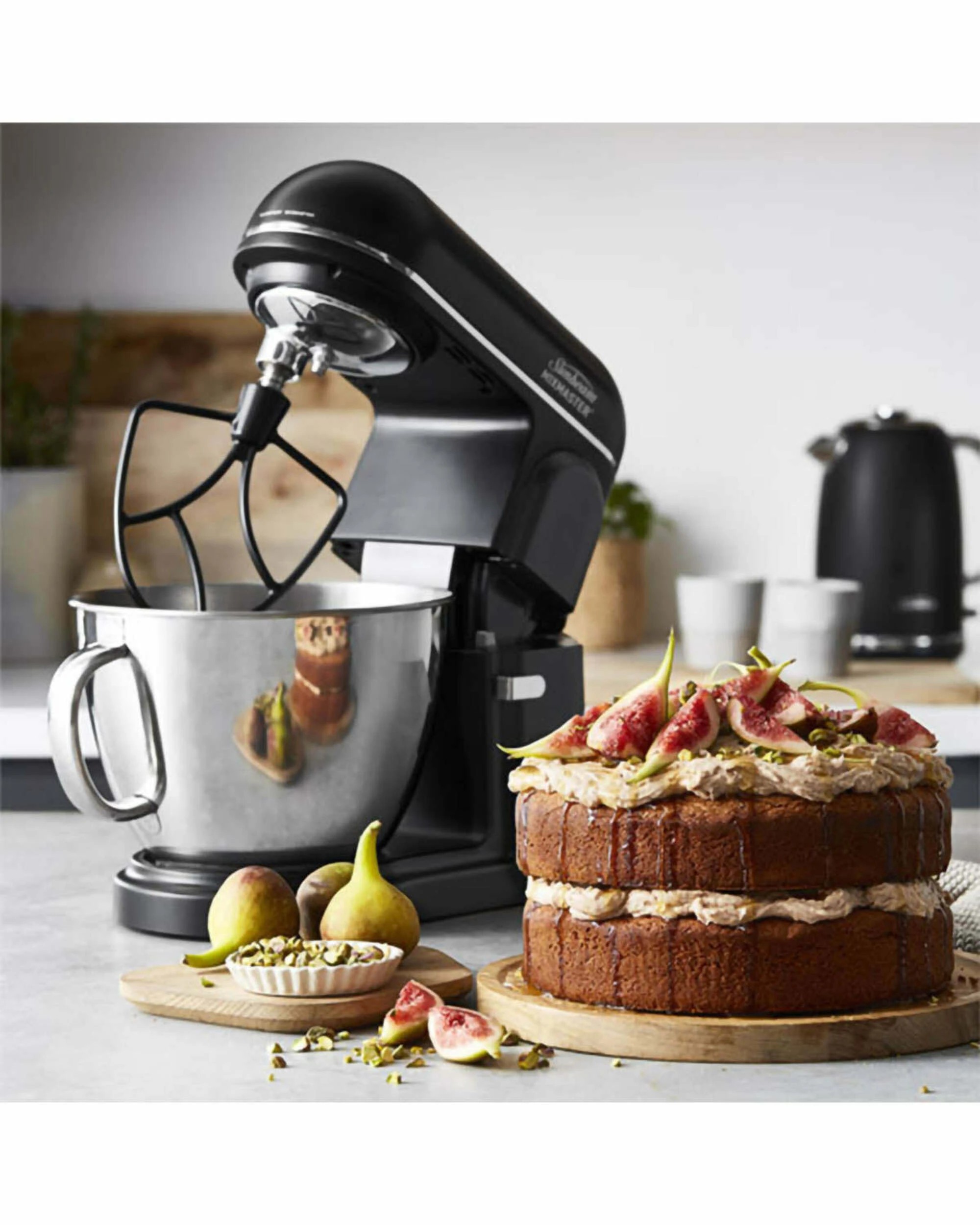 3 Sunbeam The Master One Planetary Mixmaster Bench Mixer - Dark Canyon - BLACK, 3 of 5