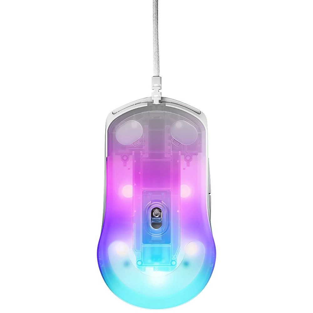 6 SteelSeries Rival 3 Gen 2 Wireless Mouse White, 6 of 6