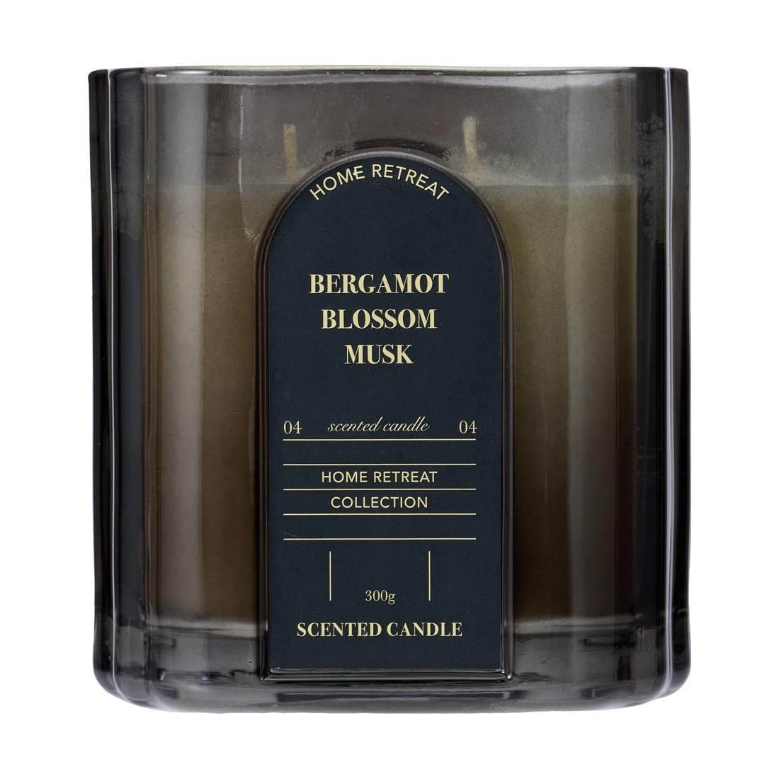 1 Bergamot Home Retreat Glass Candle, 1 of 5