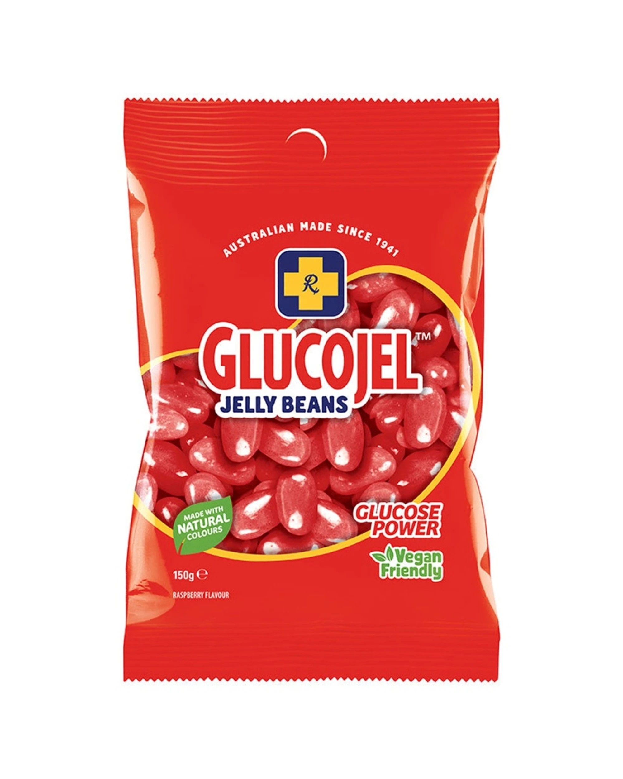 1 Glucojel Jelly Beans Red 150g, 1 of 1