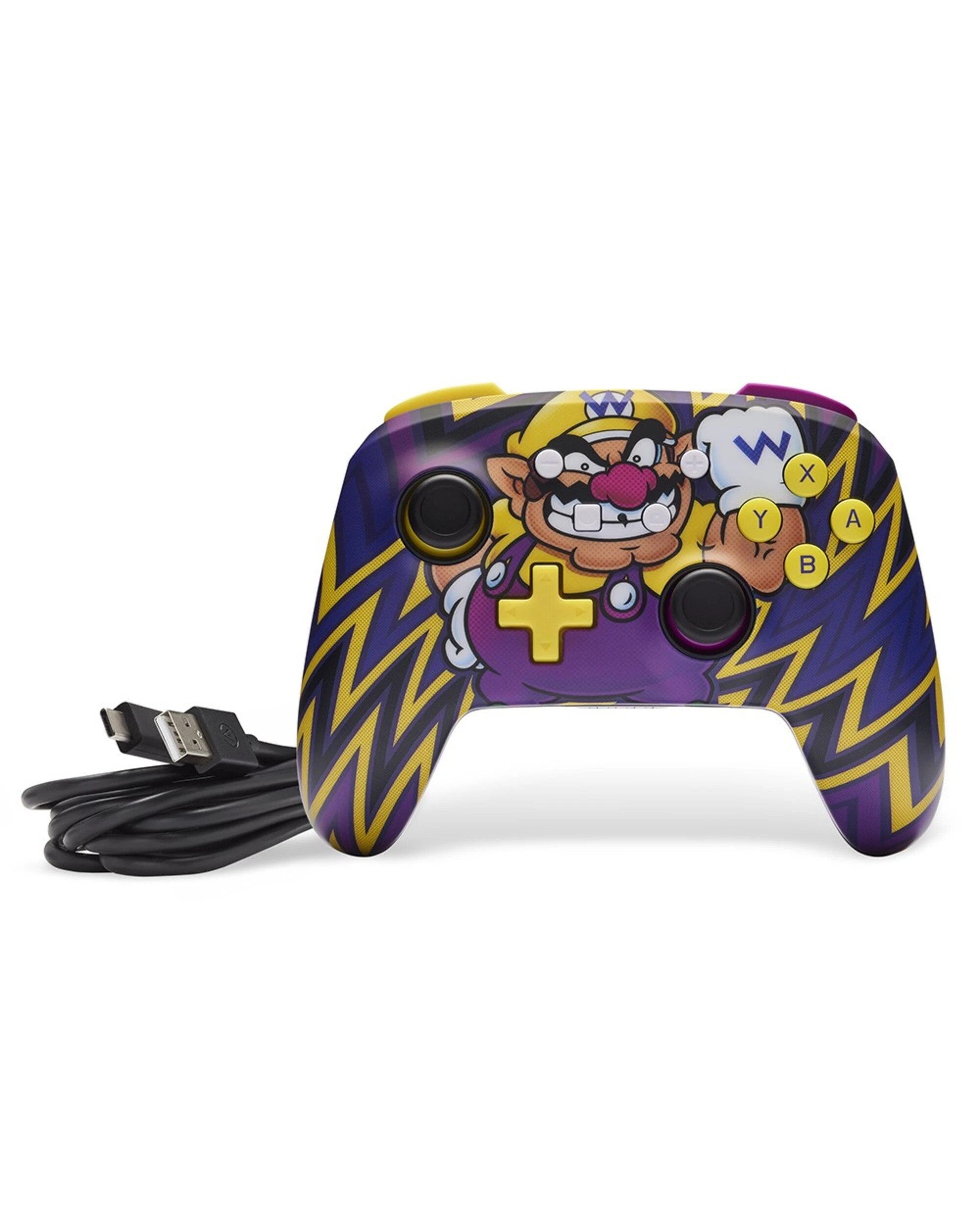 5 PowerA Enhanced Wireless Controller for Nintendo Switch - Wario - Purple, 5 of 5