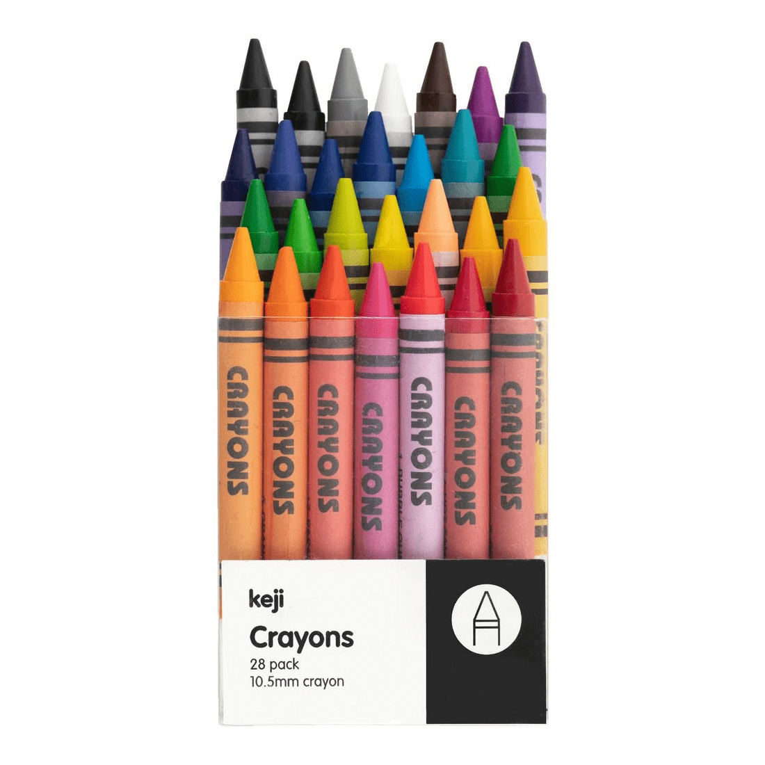 5 Keji Jumbo Crayons 28 Pack, 5 of 6