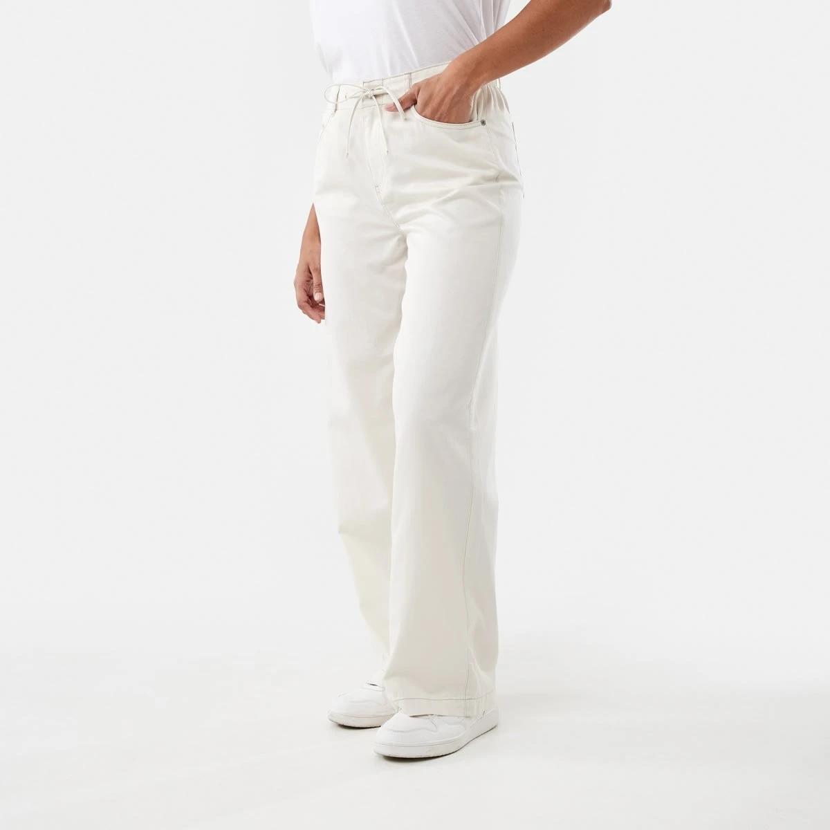 2 Tie Waist Pants Bge Cream, 2 of 5