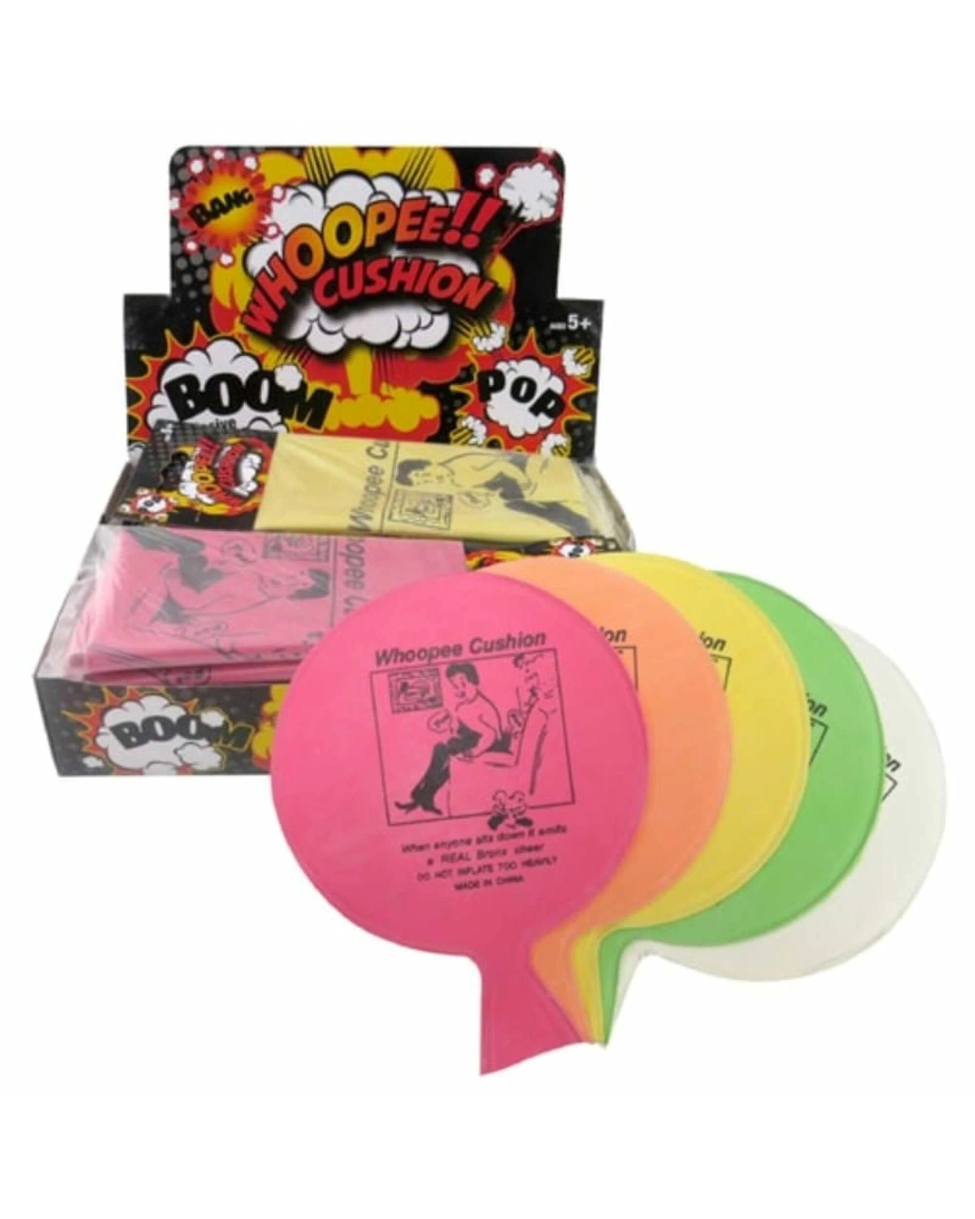 1 Benson's Trading - Whoopee Cushion (20cm - Assorted Colours), 1 of 1