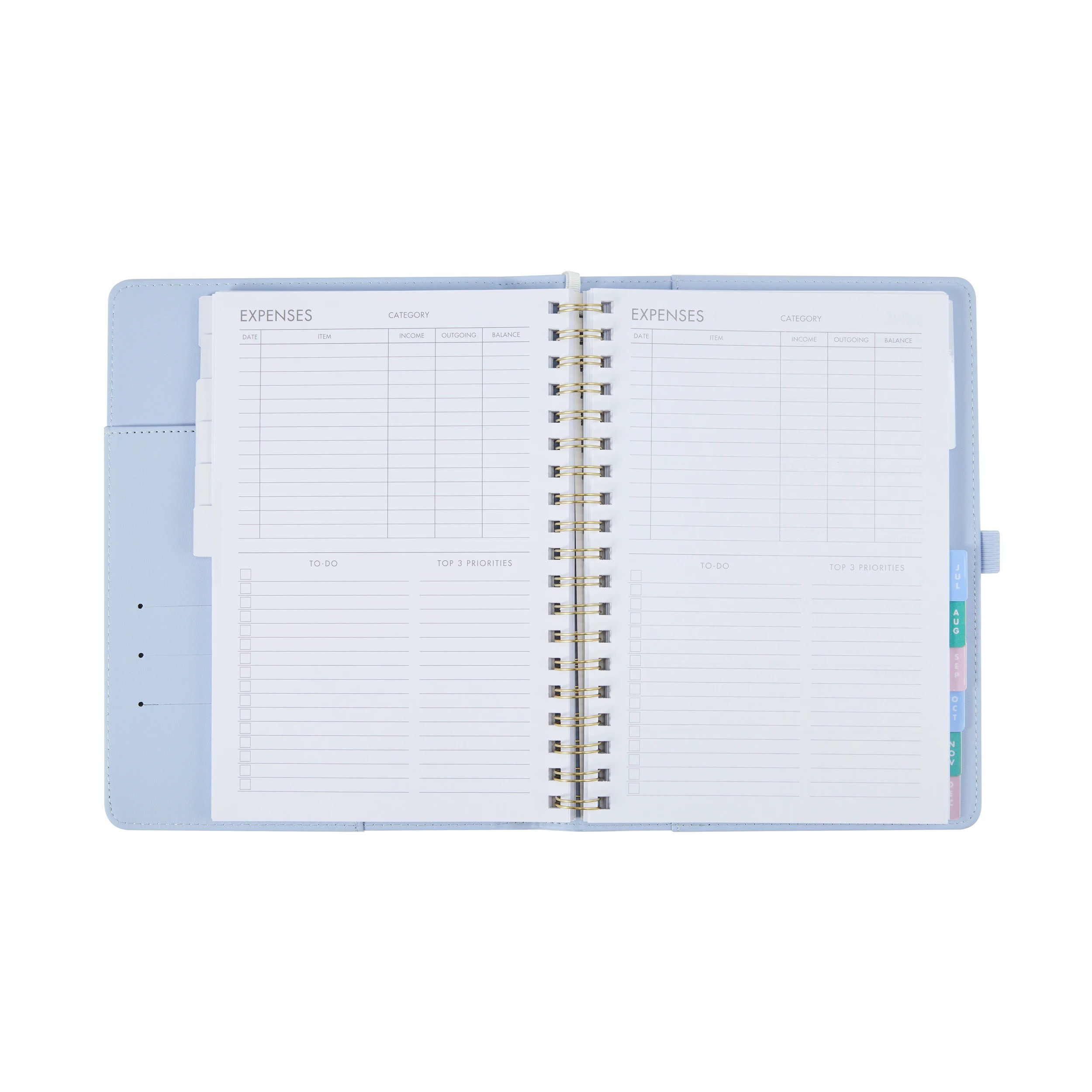2 2026 Weekly Planner - Blue, 2 of 8