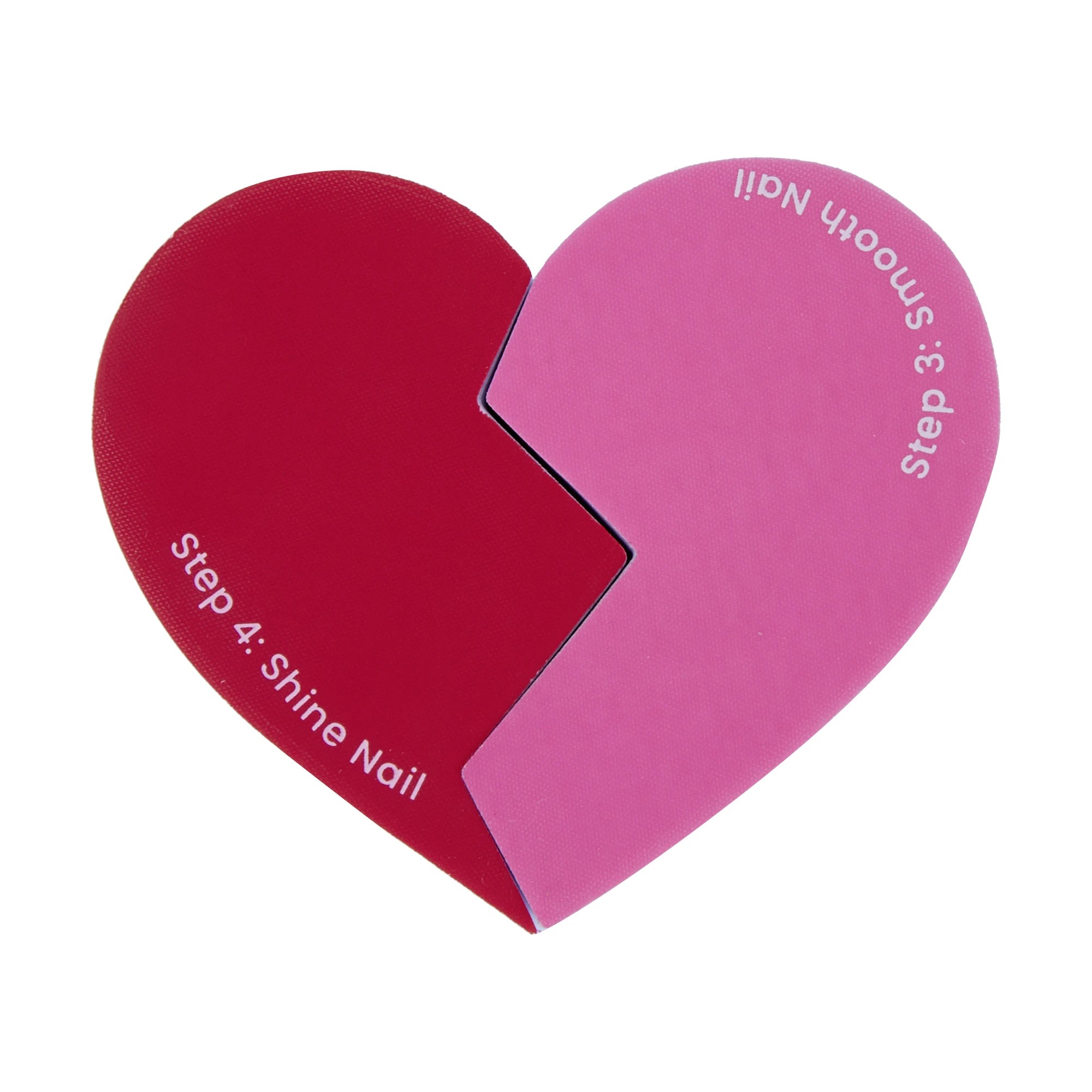 4 OXX Cosmetics Nail Buffer Set - Heart, 4 of 5