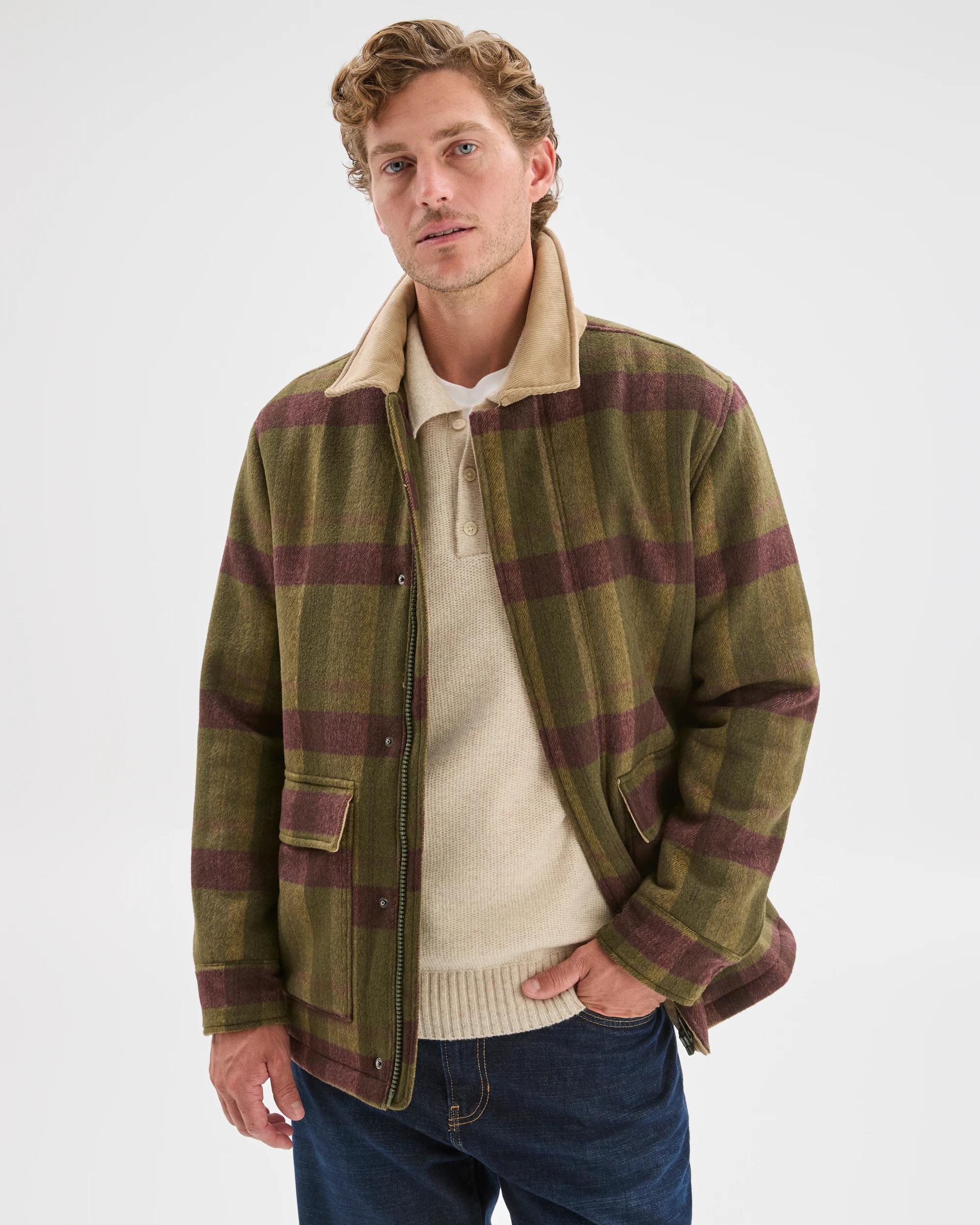 1 Target Man Long Sleeve Bushmans Jacket NEUTRAL, 1 of 7