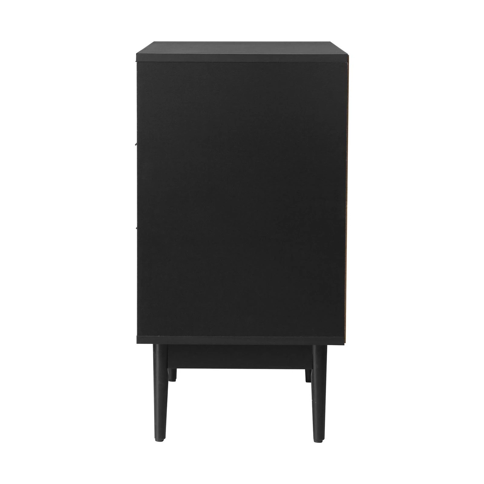 8 Oikiture 3 Chest of Drawers Dresser Table Bedside Lowboy Storage Cabinet - Multi, 8 of 10